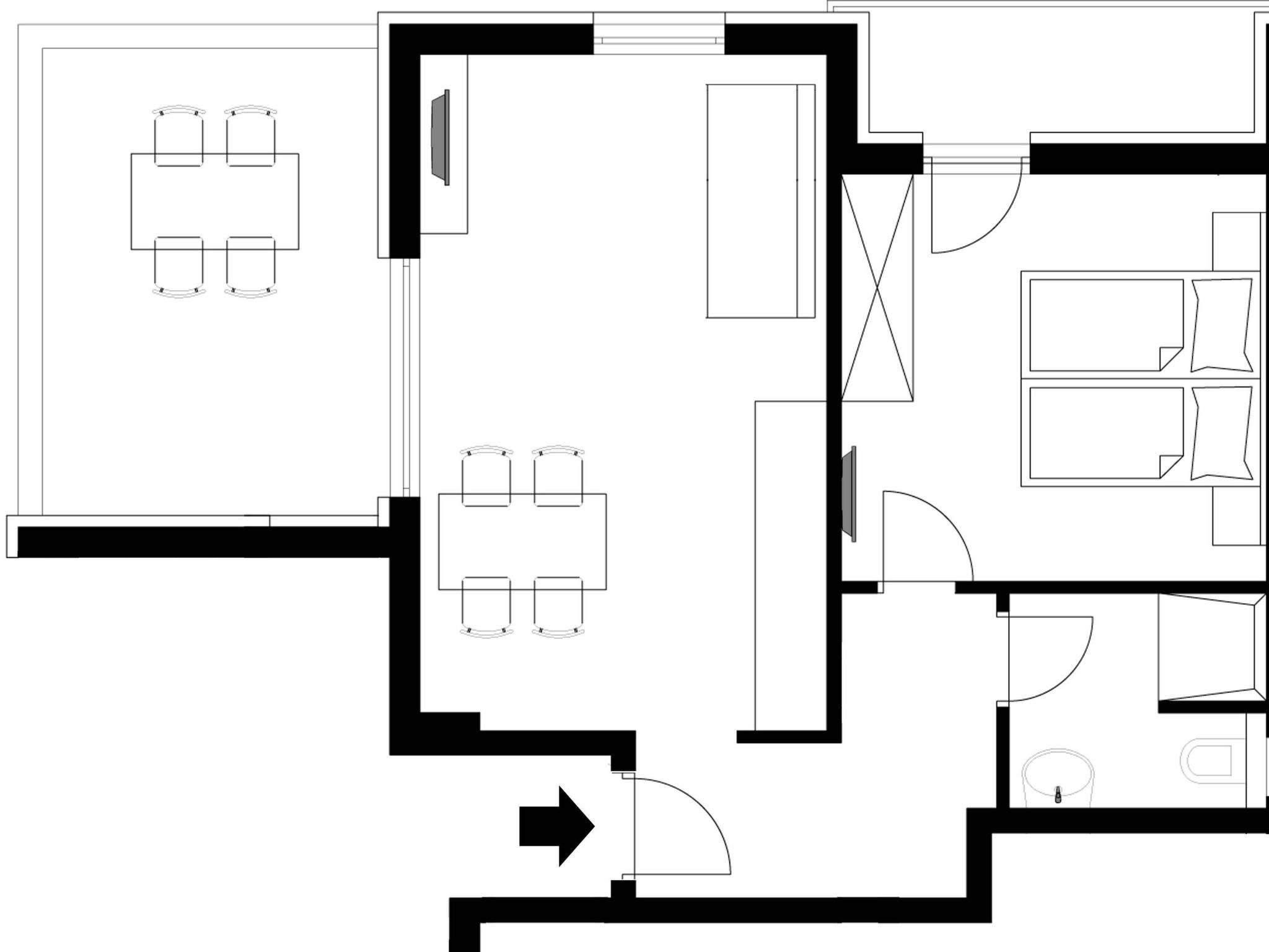 Stylisches Ferienappartment mit zwei Balkonen-Image-tags.info