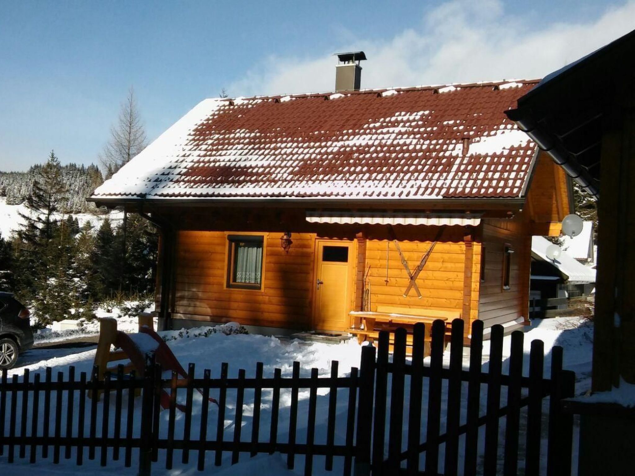 Holzhaus Klippitzblickhütte