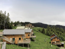 Klippitzoase: Vrijstaand chalet direct aan de skipiste in Klippitztörl - thumbnail 1