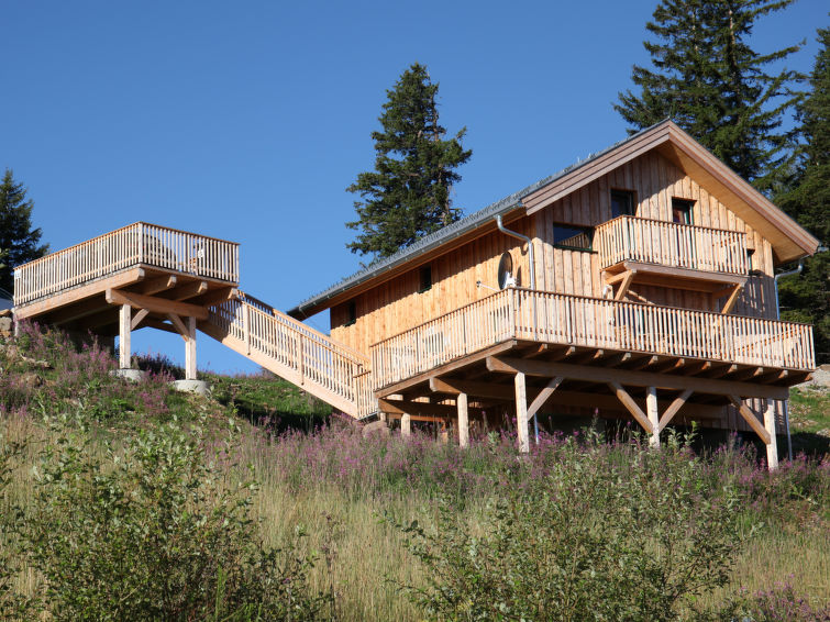 Chalet Klippitzrose: sauna en open haard op 300m van de piste in Klippitztörl