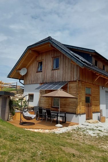Zirbenholzalmhütte mit fantastischem Ausblick