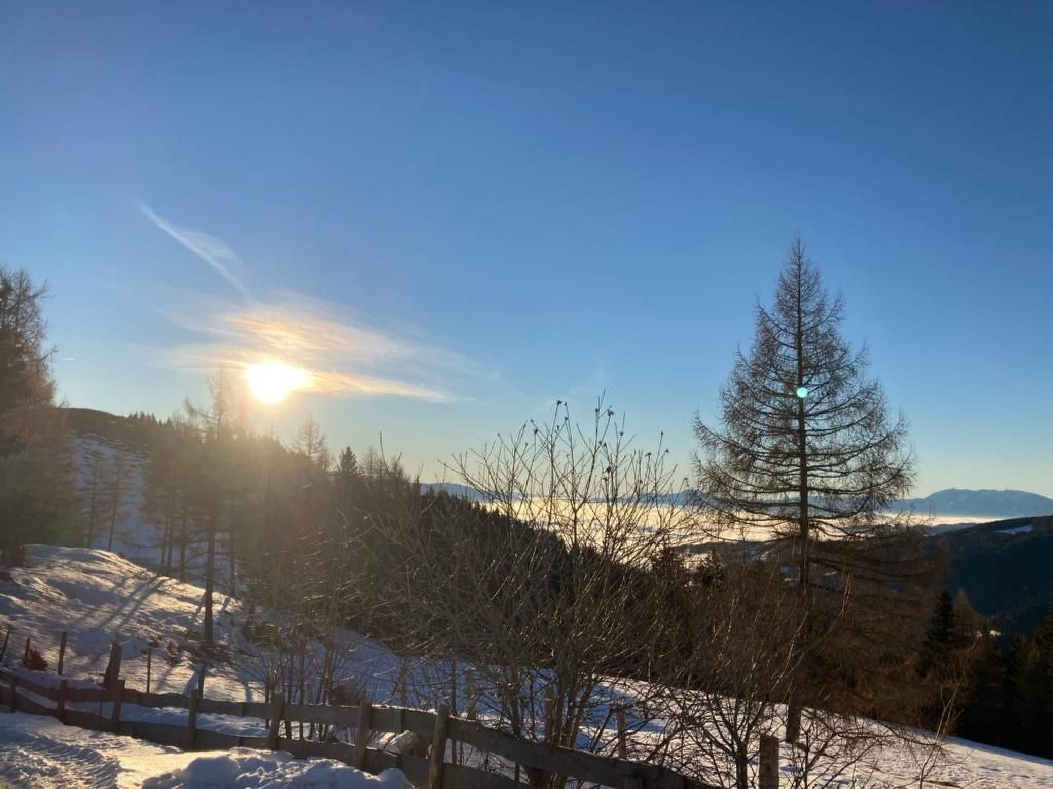 Zirbenholzalmhütte mit fantastischem Ausblick