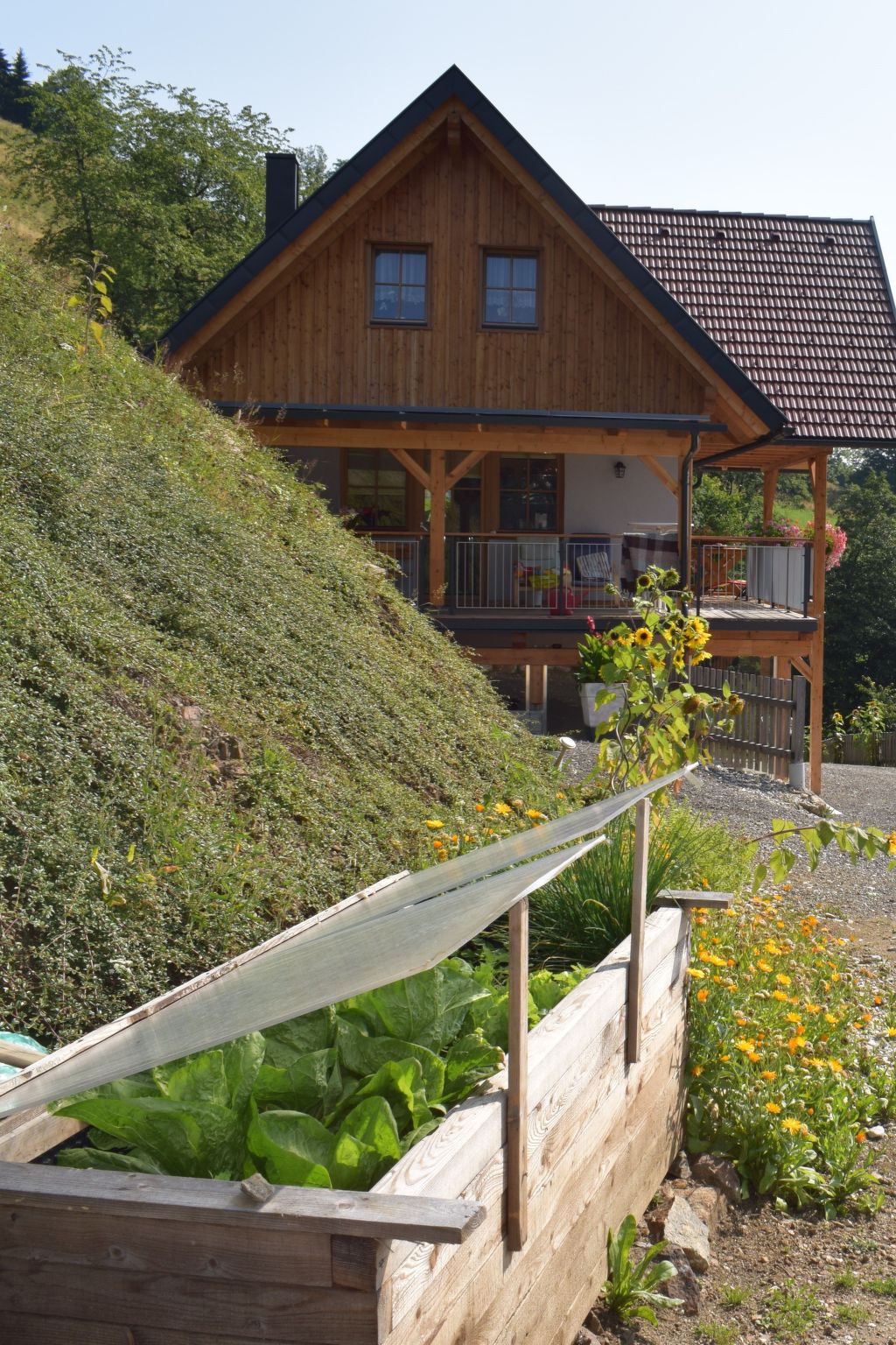 Alm-Ferienhaus-Binnen