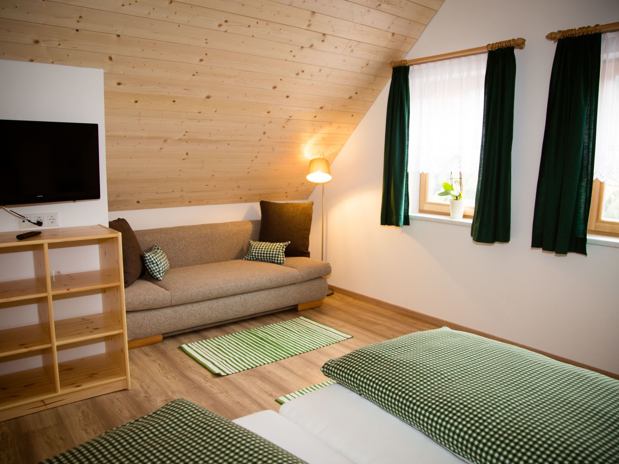 Alm-Ferienhaus-Binnen