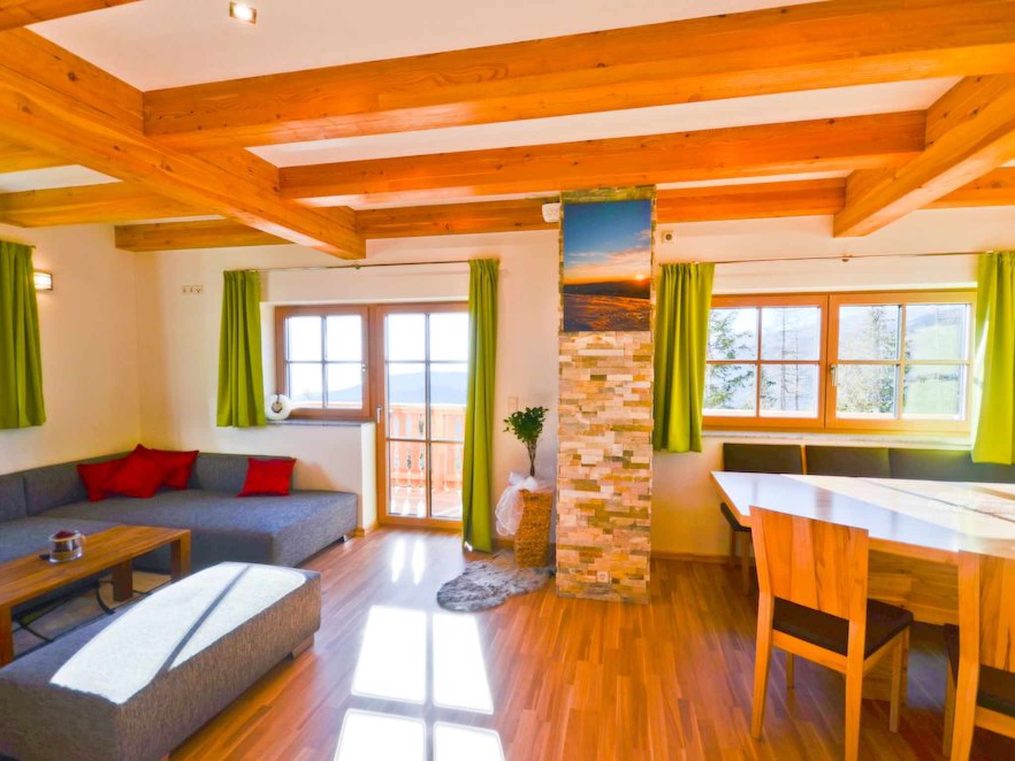 Das Almhaus in Bad St. Leonhard im Lavanttal-Drinnen