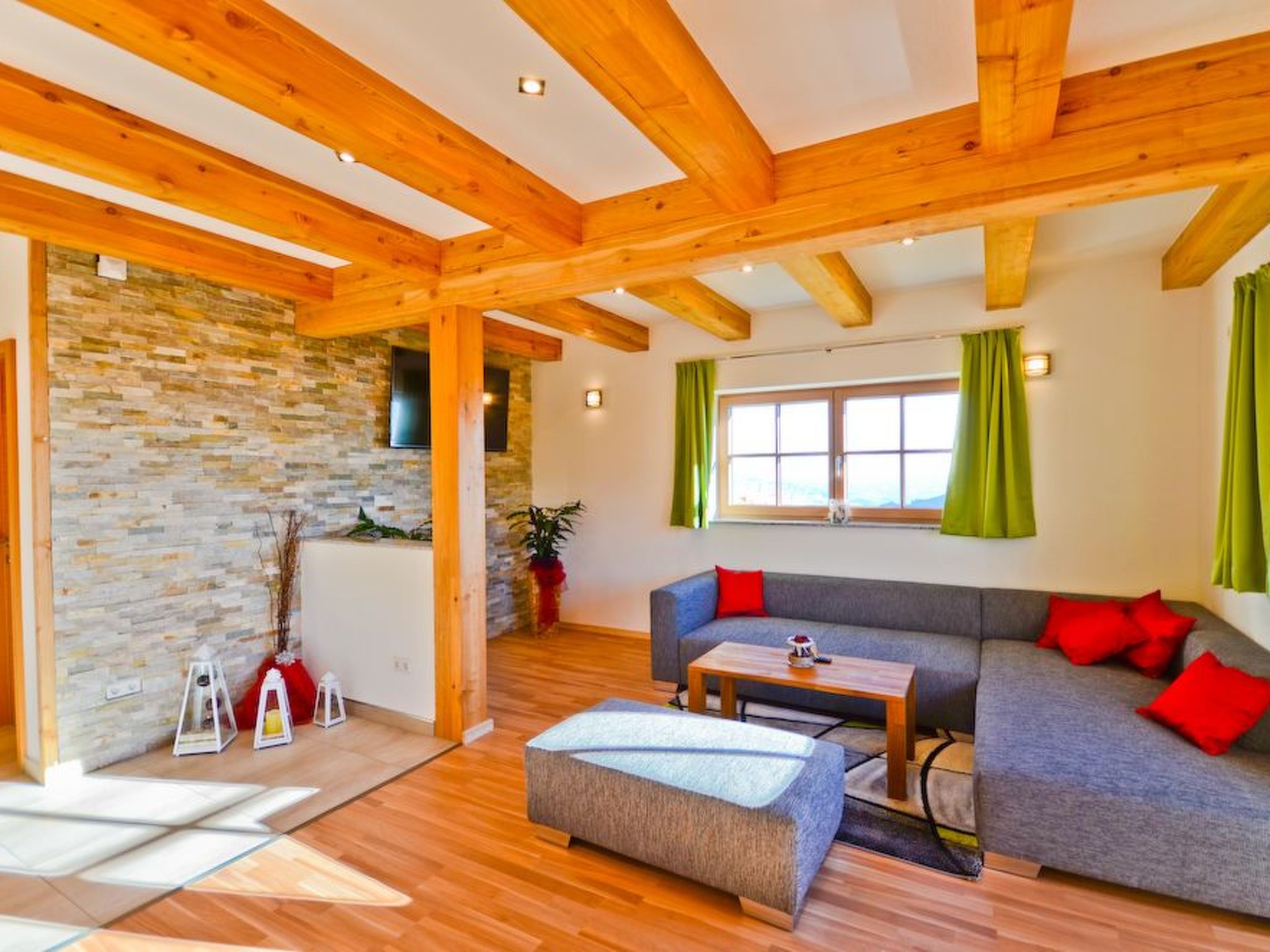 Das Almhaus in Bad St. Leonhard im Lavanttal-Drinnen