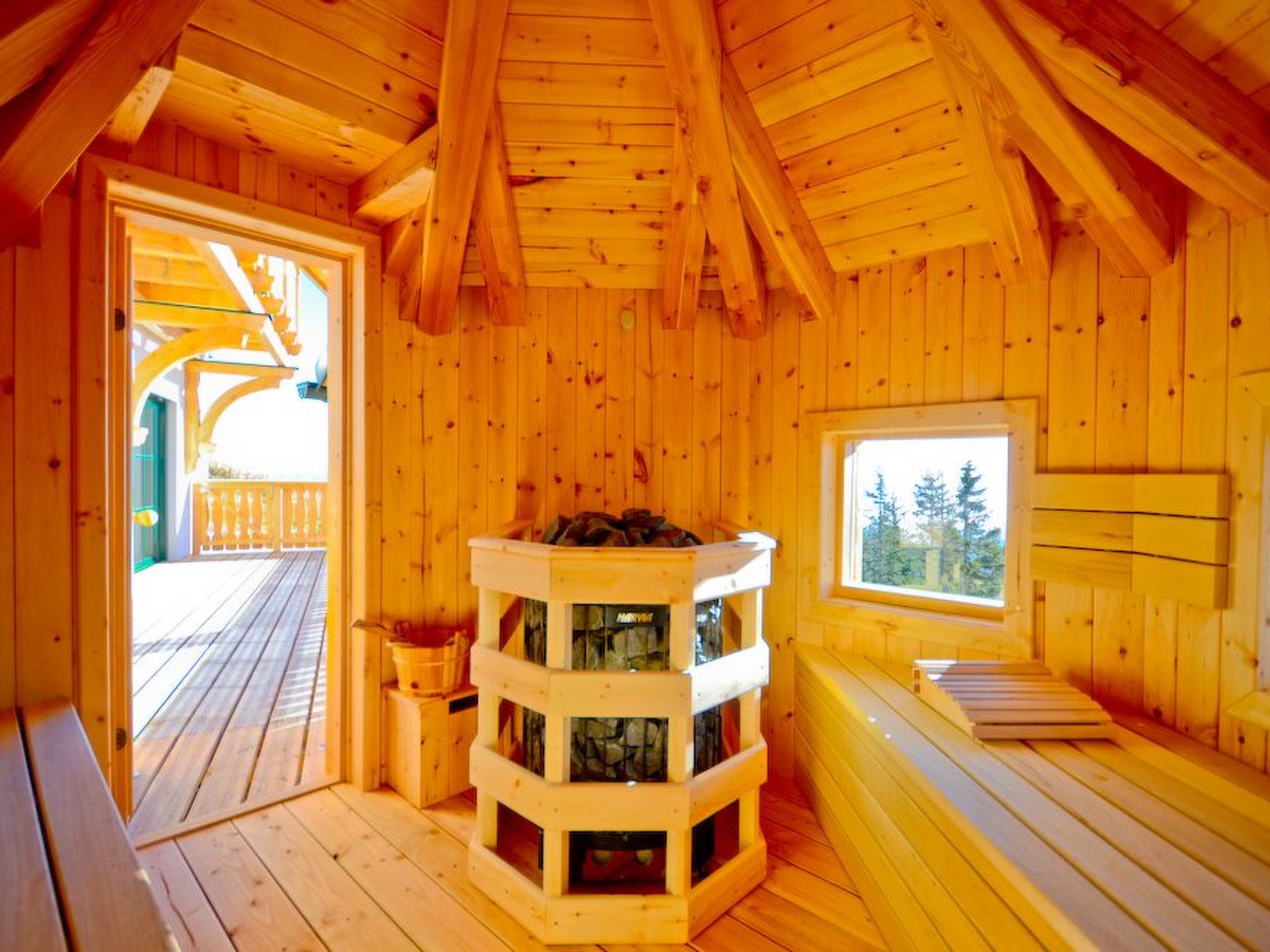 Das Almhaus in Bad St. Leonhard im Lavanttal-Drinnen