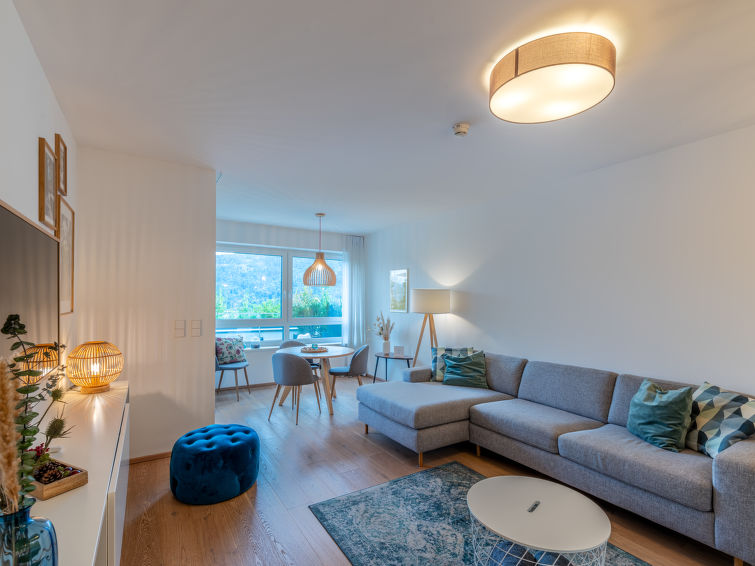 Meerzicht en rust in appartement Sonnentanz alpe maritima in Ossiacher See