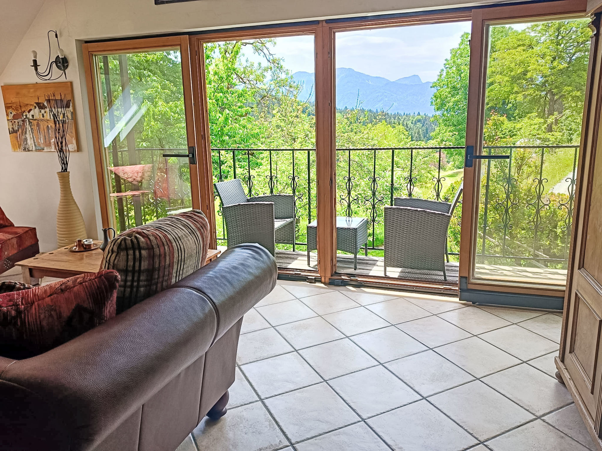 Idyllische Panorama-Südwohnung in Wörtherseenähe - Inside