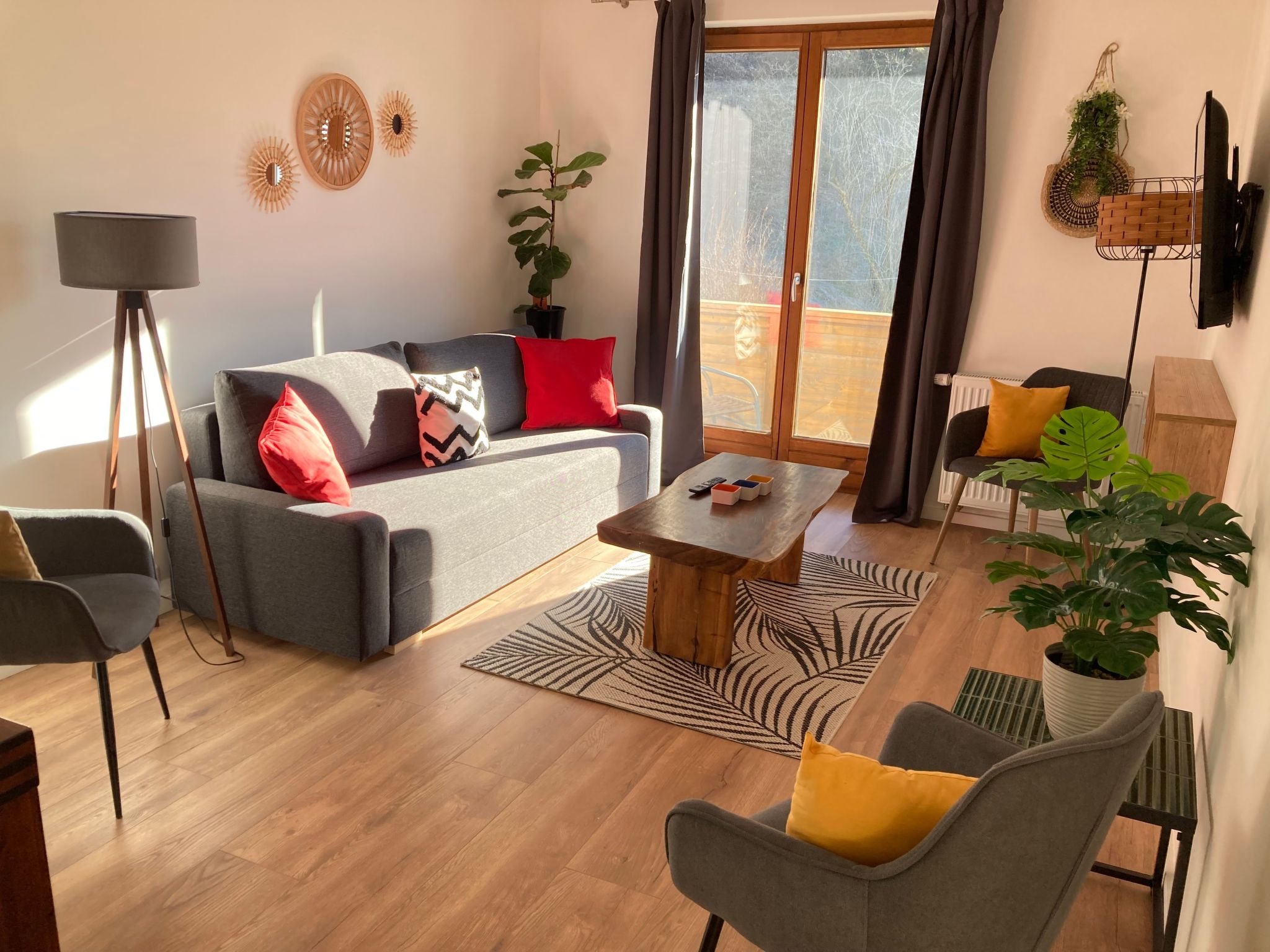 Wohnung mit Balkon und 2 Schlafzimmer-Inside