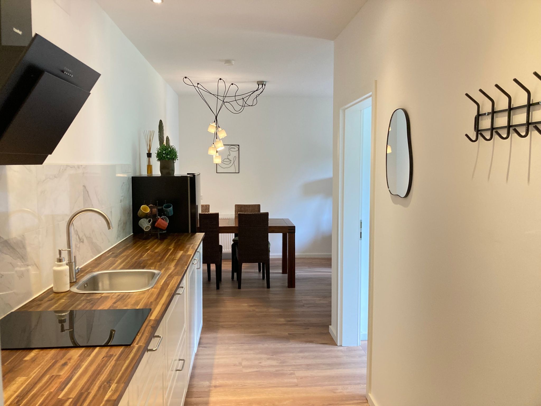 Wohnung mit Balkon und 2 Schlafzimmer-Inside