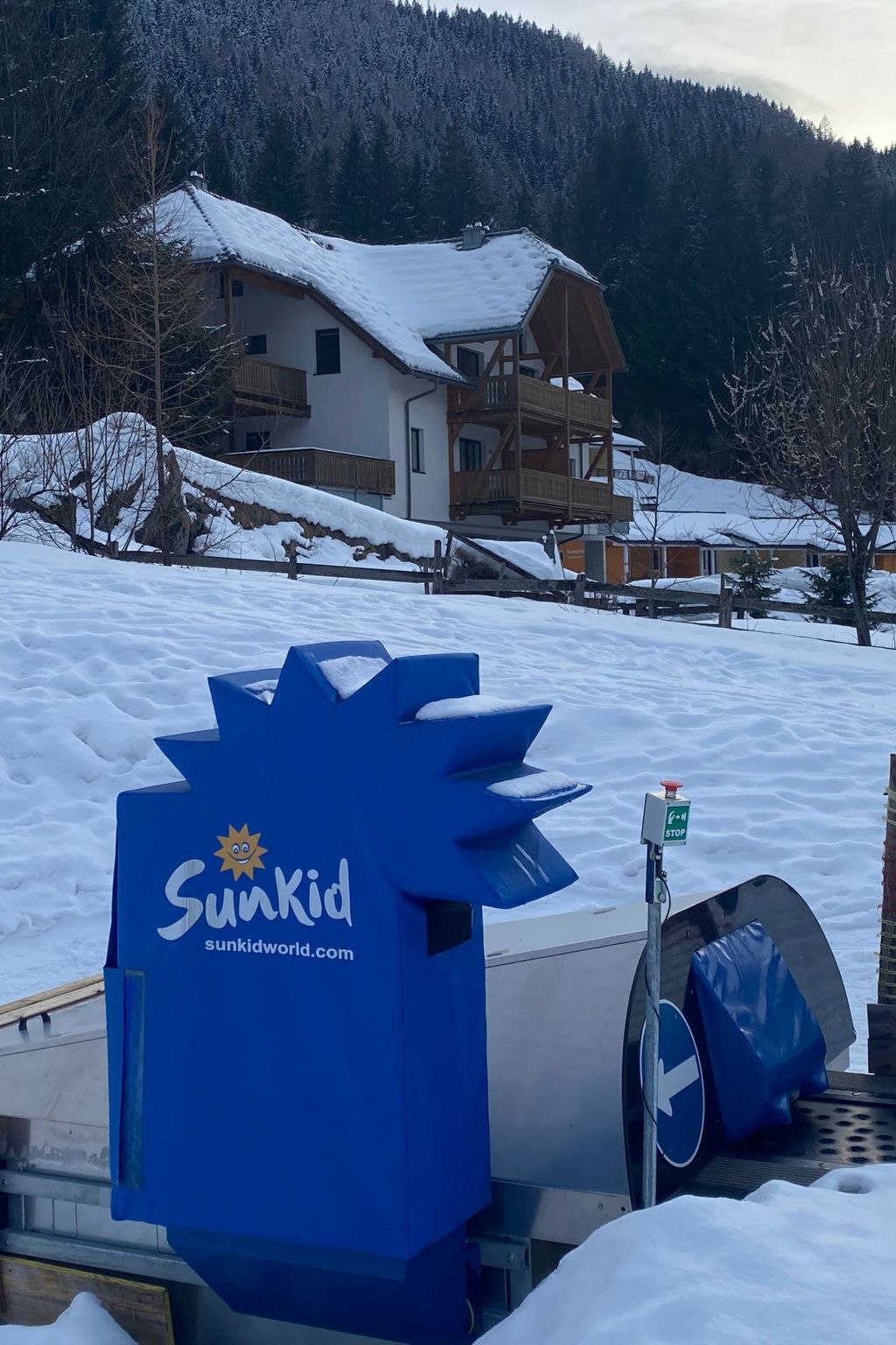 Pistenblick-Draußen