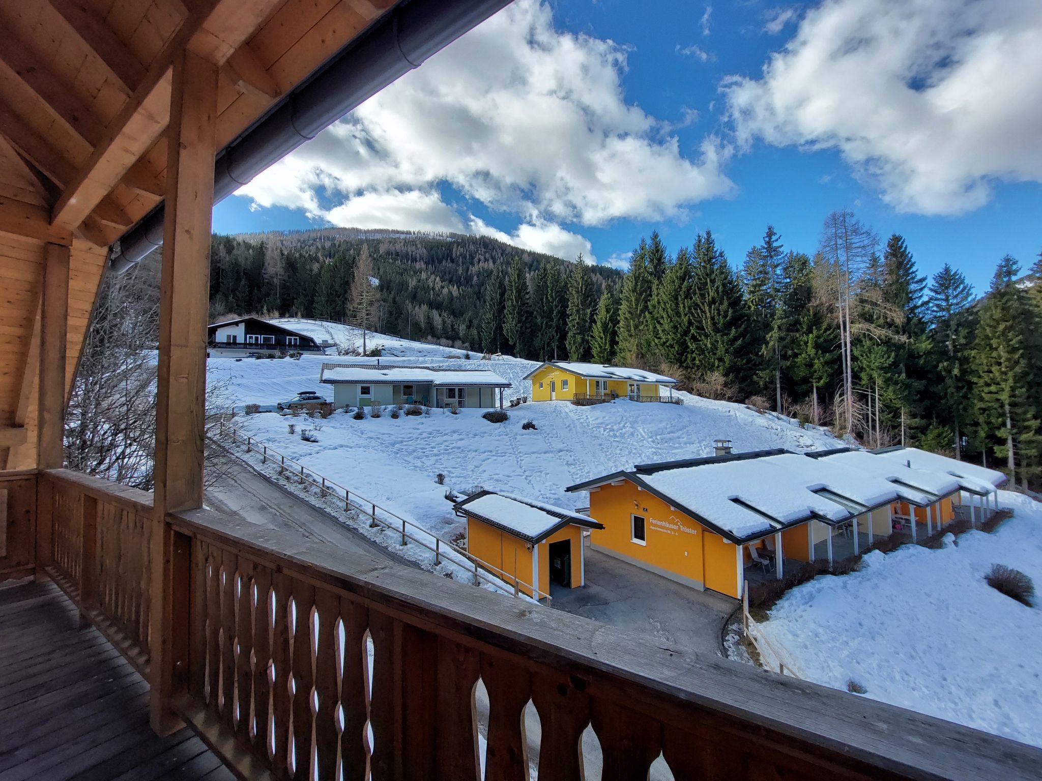 Pistenblick-Draußen