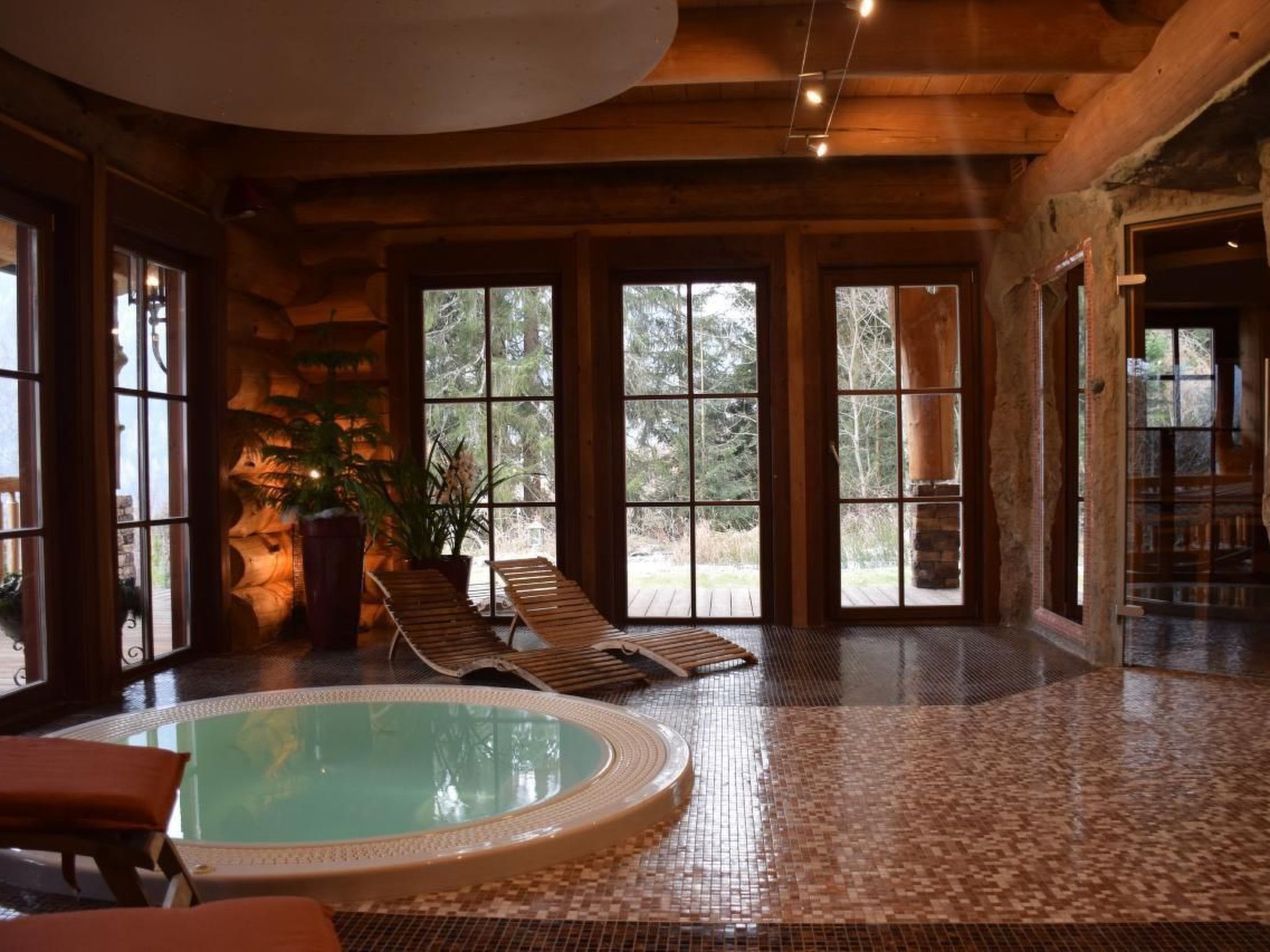 Einzigartiges Designer Log House "Chalet Caprea"-Inside