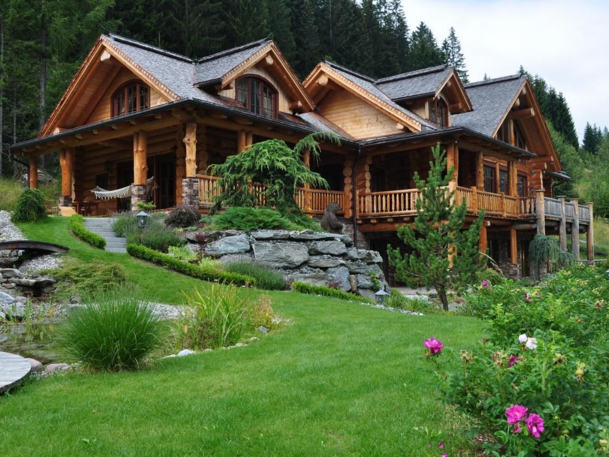 Einzigartiges Designer Log House "Chalet Caprea"-Inside