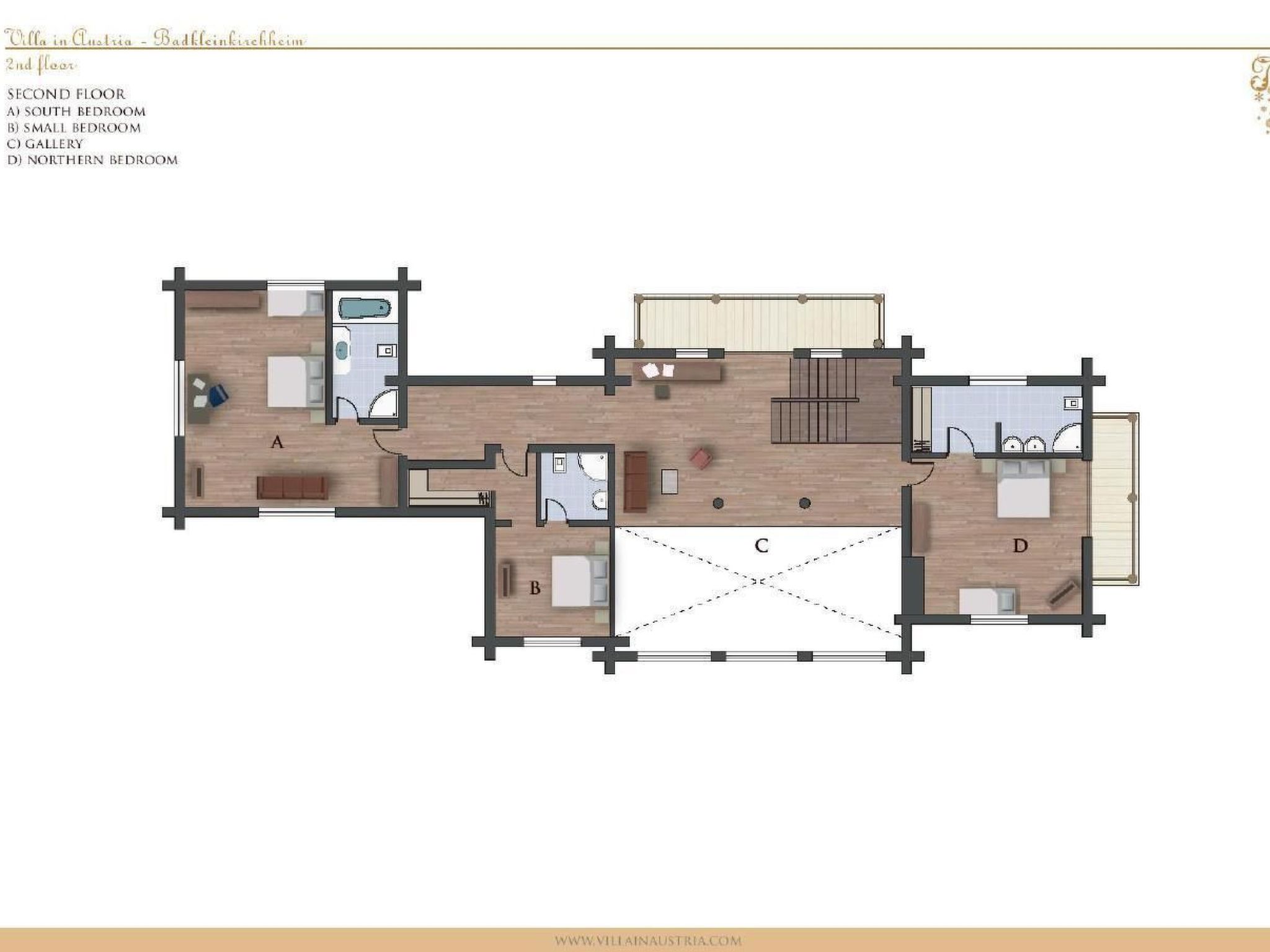 Einzigartiges Designer Log House "Chalet Caprea"