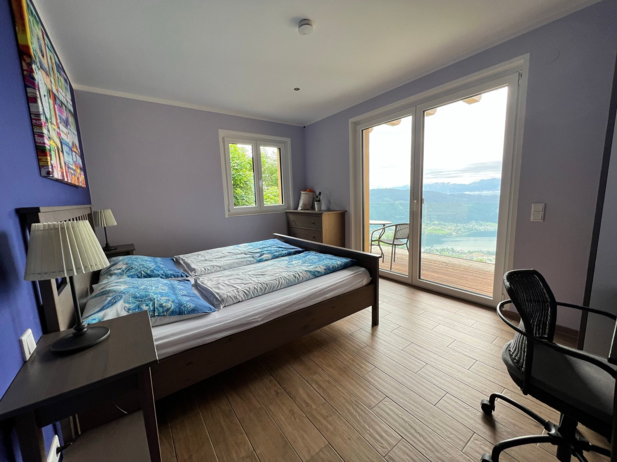 Freistehendes Ferienhaus mit Blick auf den See-Inside