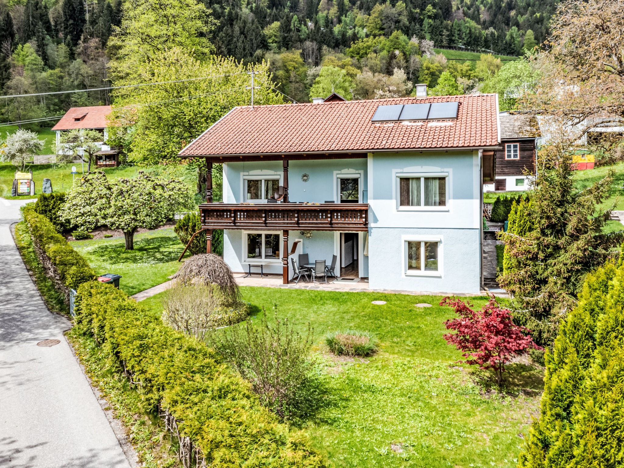 Rustiek appartement bij het meer met uitzicht op de bergen in Bodensdorf - foto 24