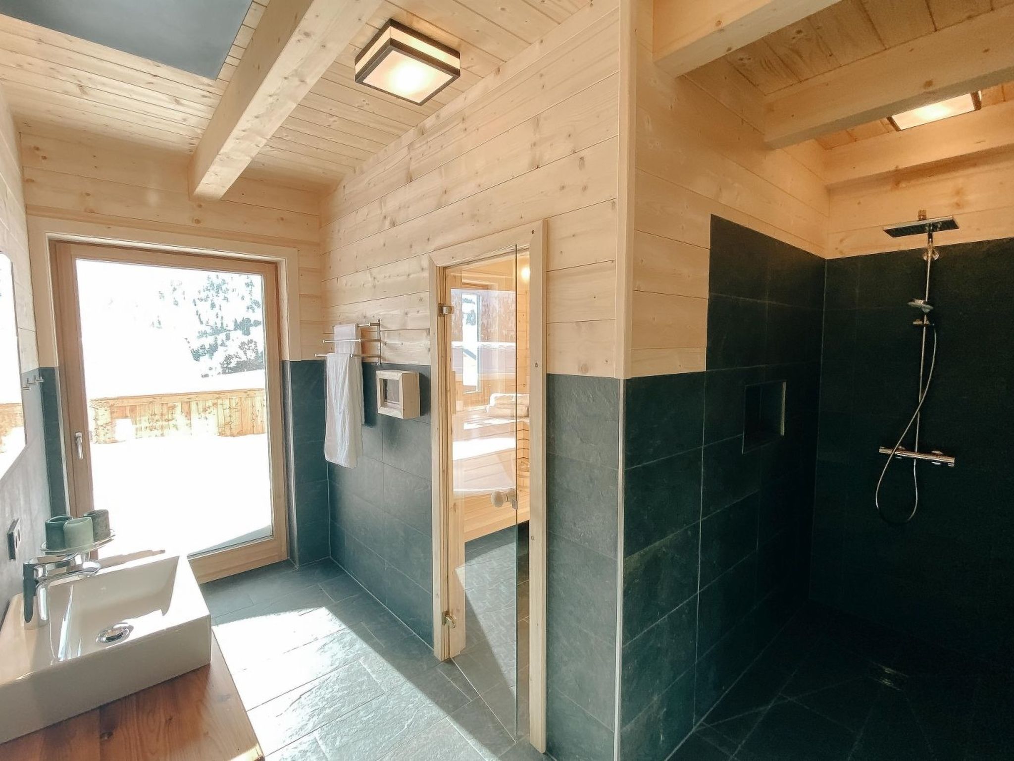 Heidi Chalets Falkertsee – Luxus für Familien & Wellnessurlauber-Dedans