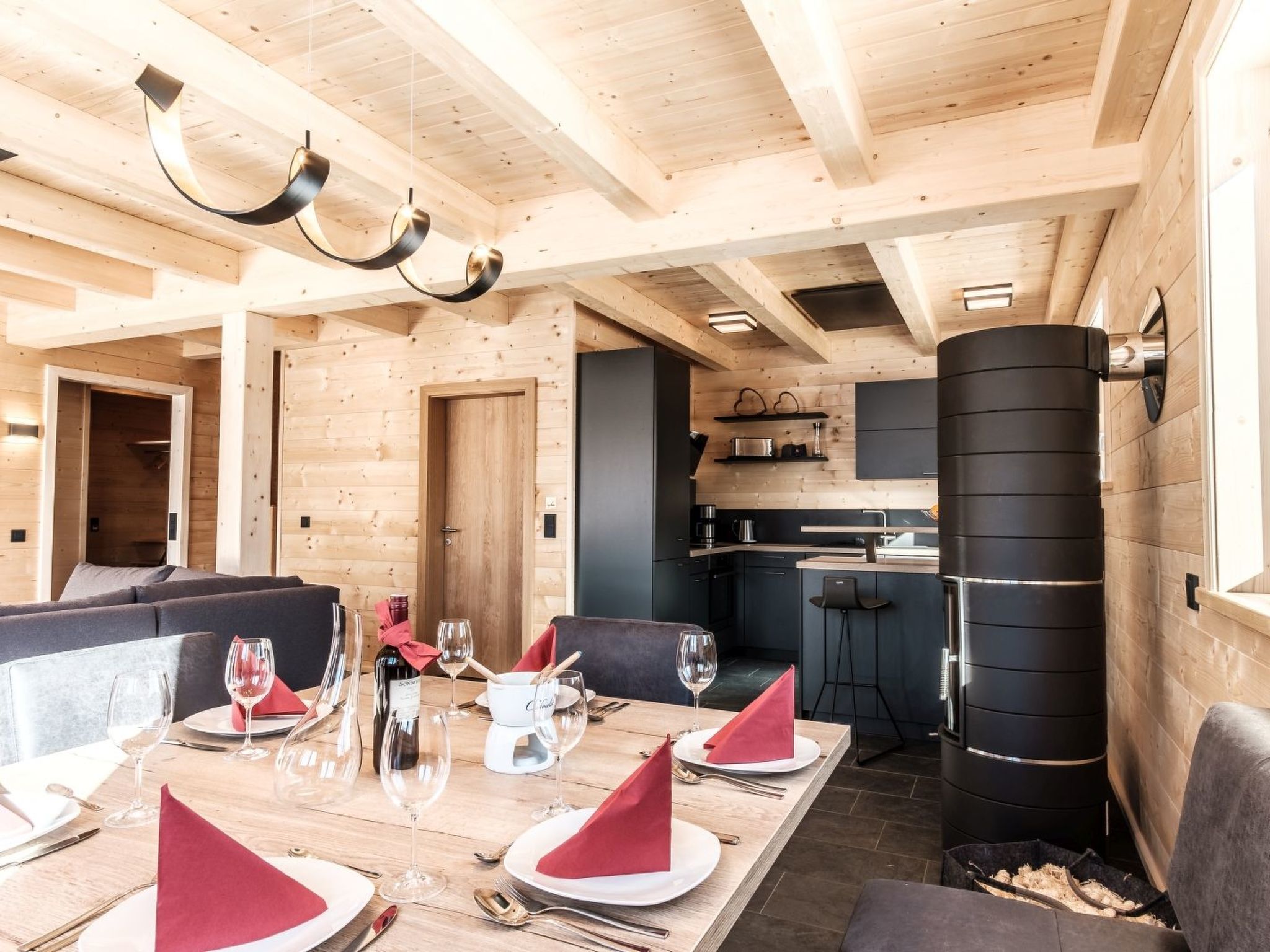 Heidi Chalets Falkertsee – Luxus für Familien & Wellnessurlauber-Dedans