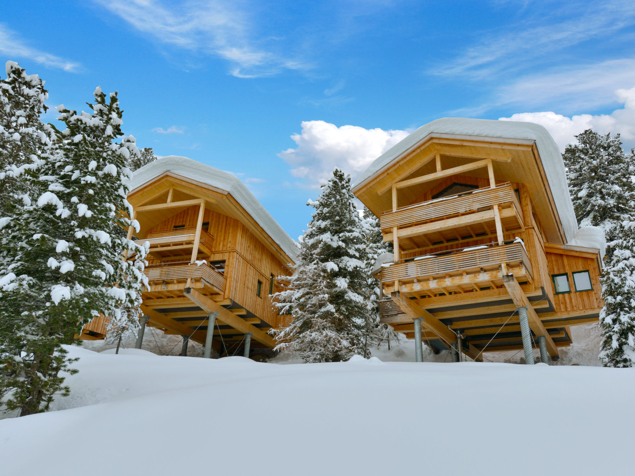 Ruim chalet voor 8 met whirlpool & infraroodsauna op de Turracher Höhe - foto 13