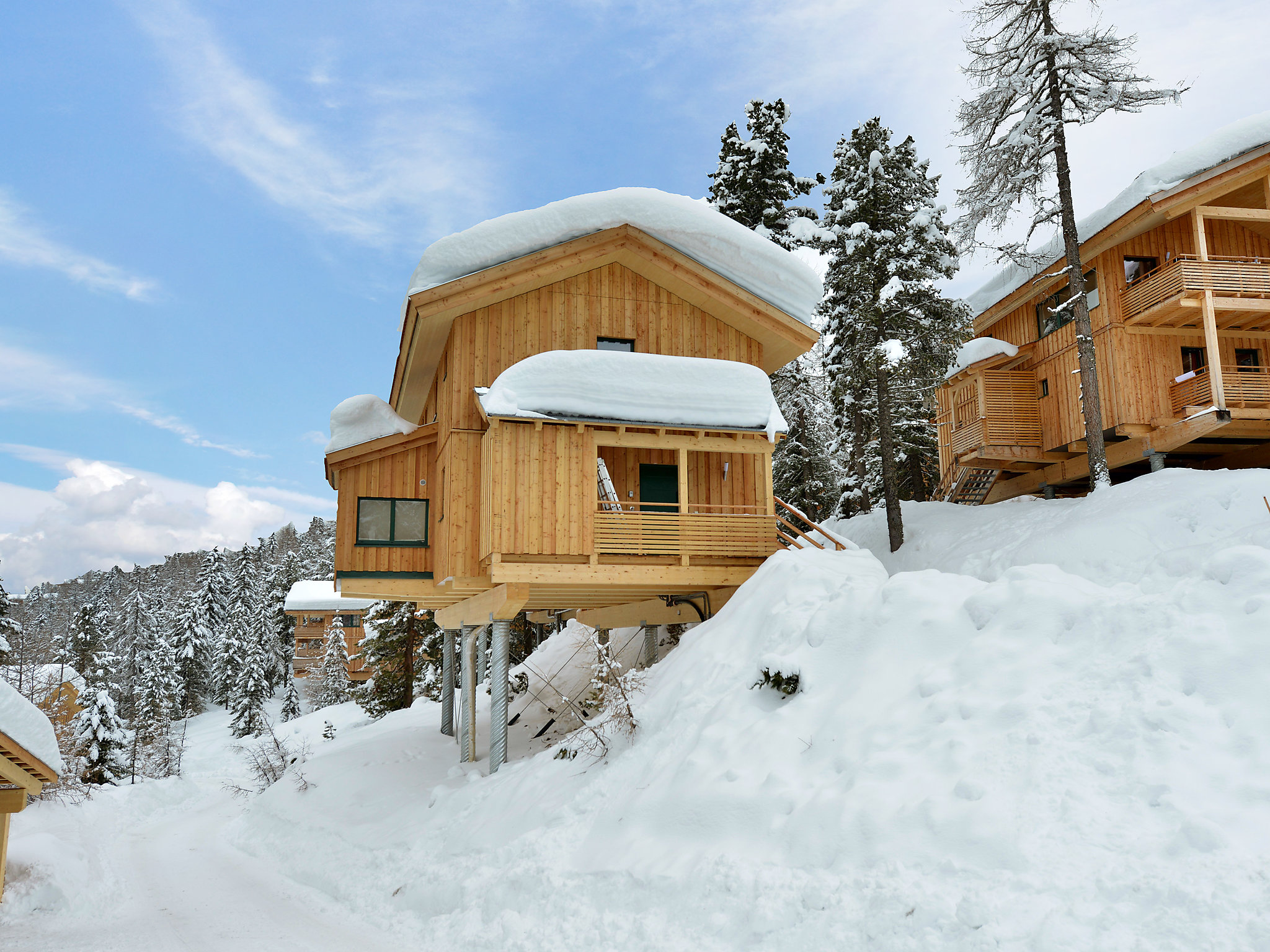 Ruim chalet voor 8 met whirlpool & infraroodsauna op de Turracher Höhe - foto 12