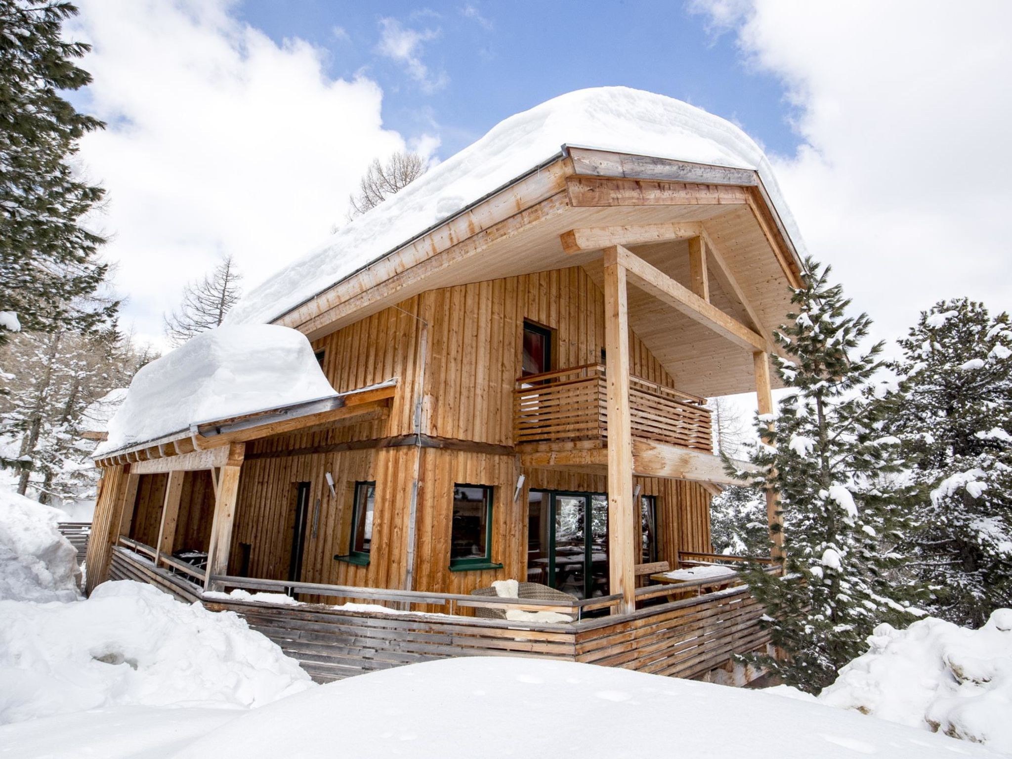 Ruim chalet voor 8 met whirlpool & infraroodsauna op de Turracher Höhe - foto 22
