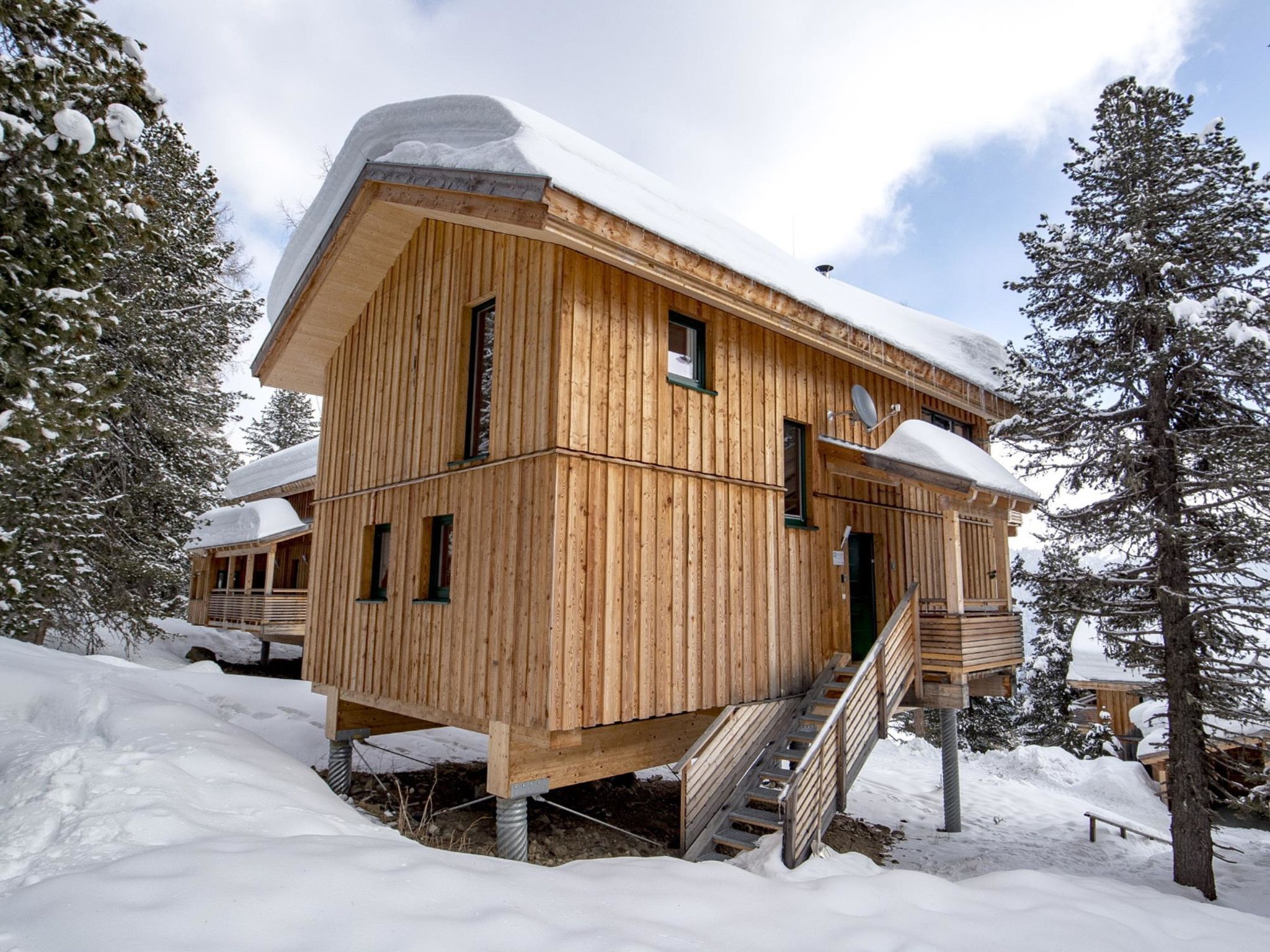 Ruim chalet voor 13 personen met whirlpool en infraroodsauna op de Turracher Höhe - foto 20