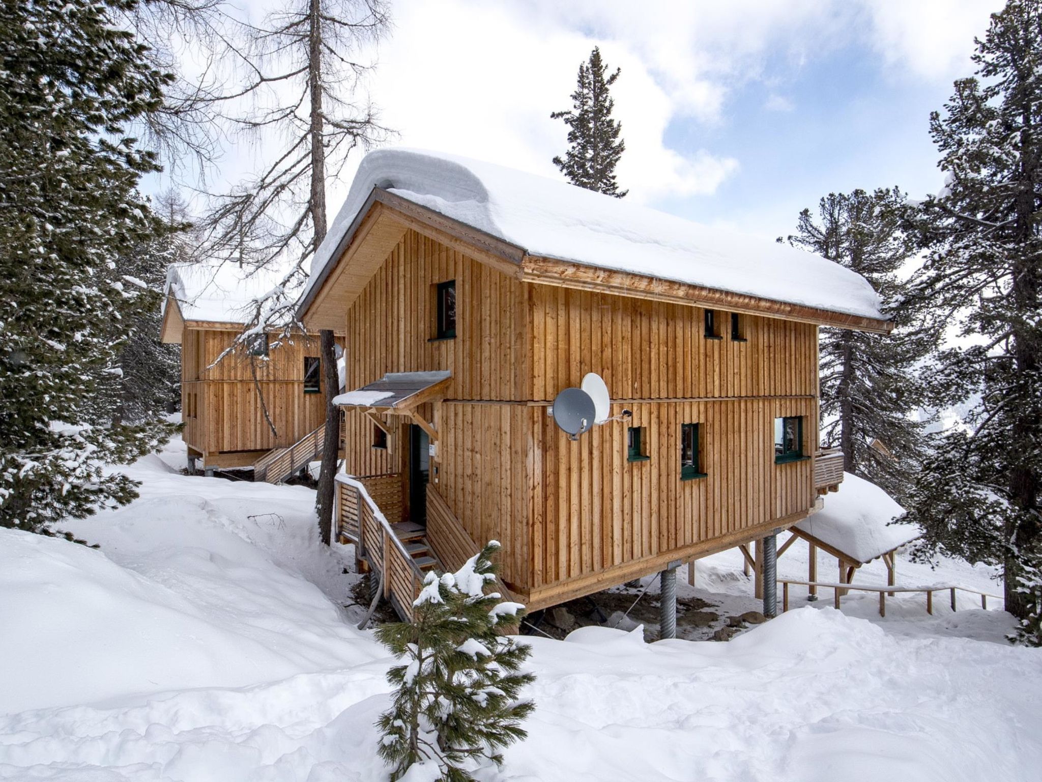 Ruim chalet voor 13 personen met whirlpool en infraroodsauna op de Turracher Höhe - foto 27