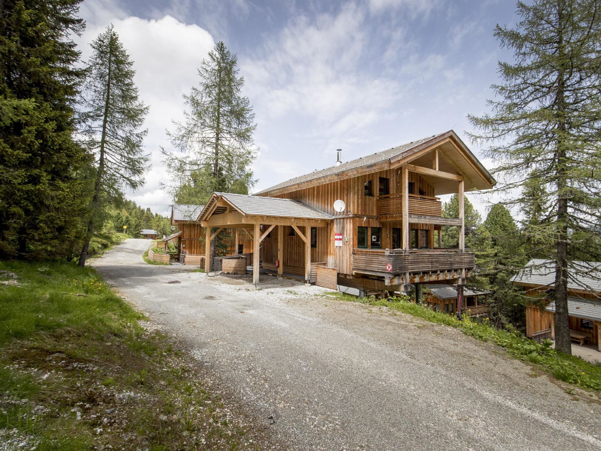 Ruim chalet voor 10 met privé-sauna en whirlpool aan de Turracher Höhe - foto 12