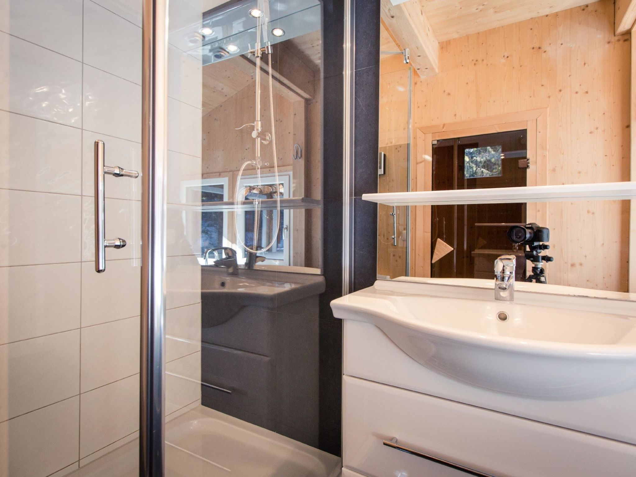 Maison # 25 mit Sauna und Sprudelbad innen – Salle de bains, photo 8 sur 27