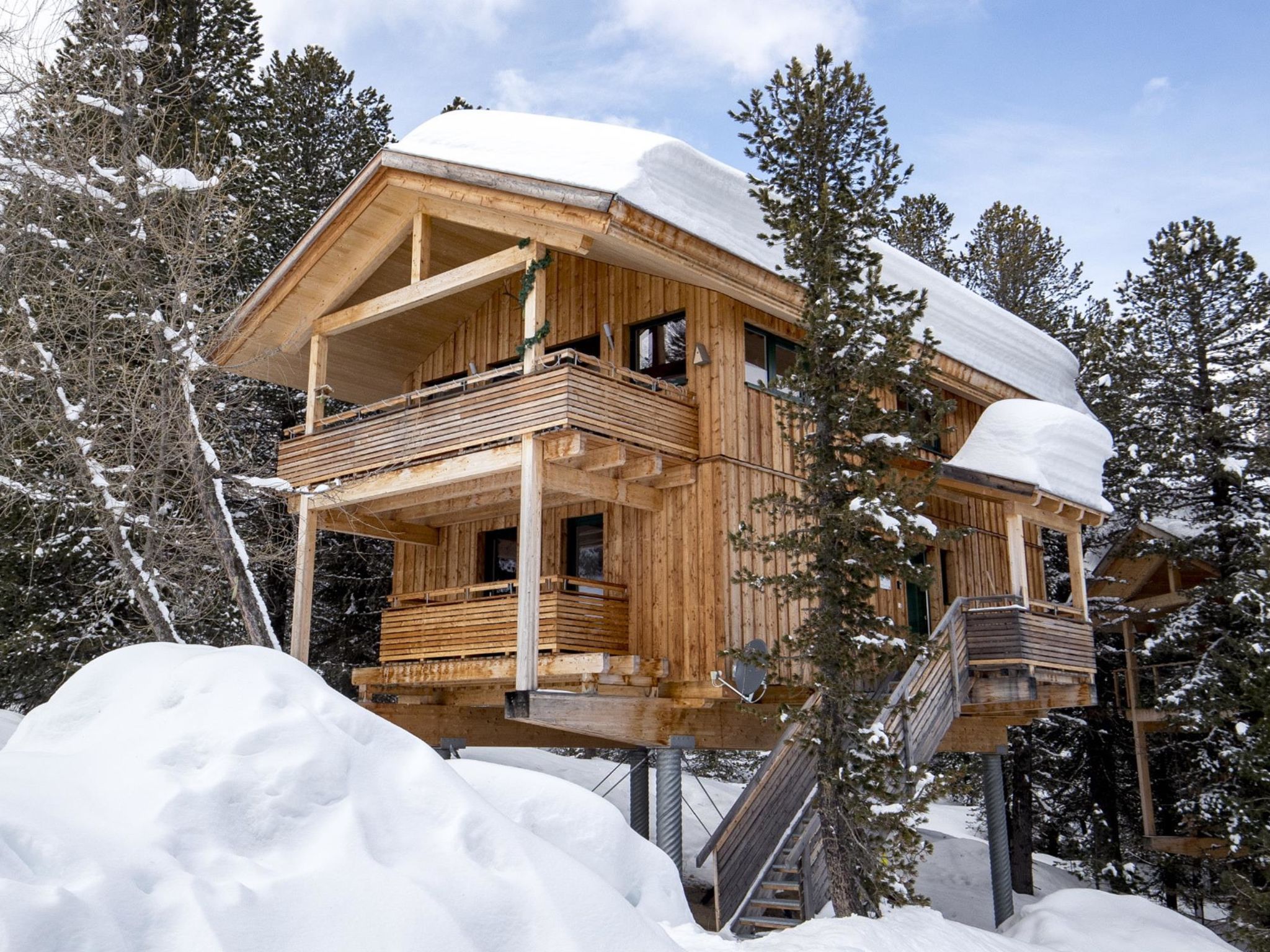 Vrijstaand chalet voor 10 personen met whirlpool en IR-sauna op de Turracher Höhe - foto 7