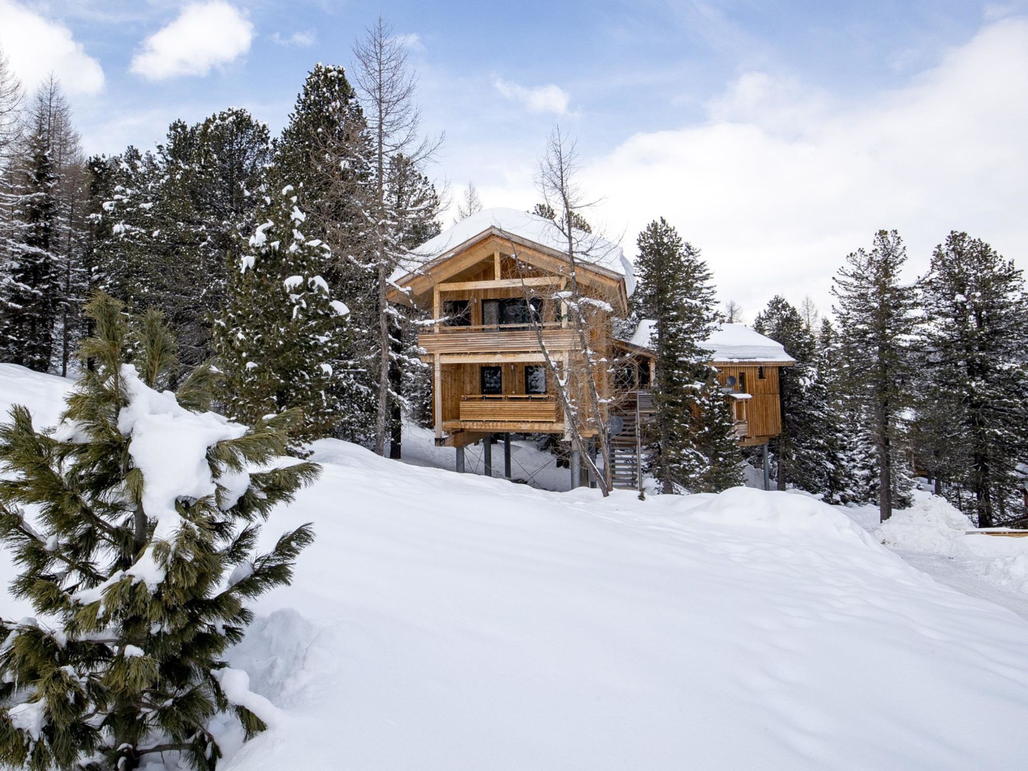 Vrijstaand chalet voor 10 personen met whirlpool en IR-sauna op de Turracher Höhe - foto 8