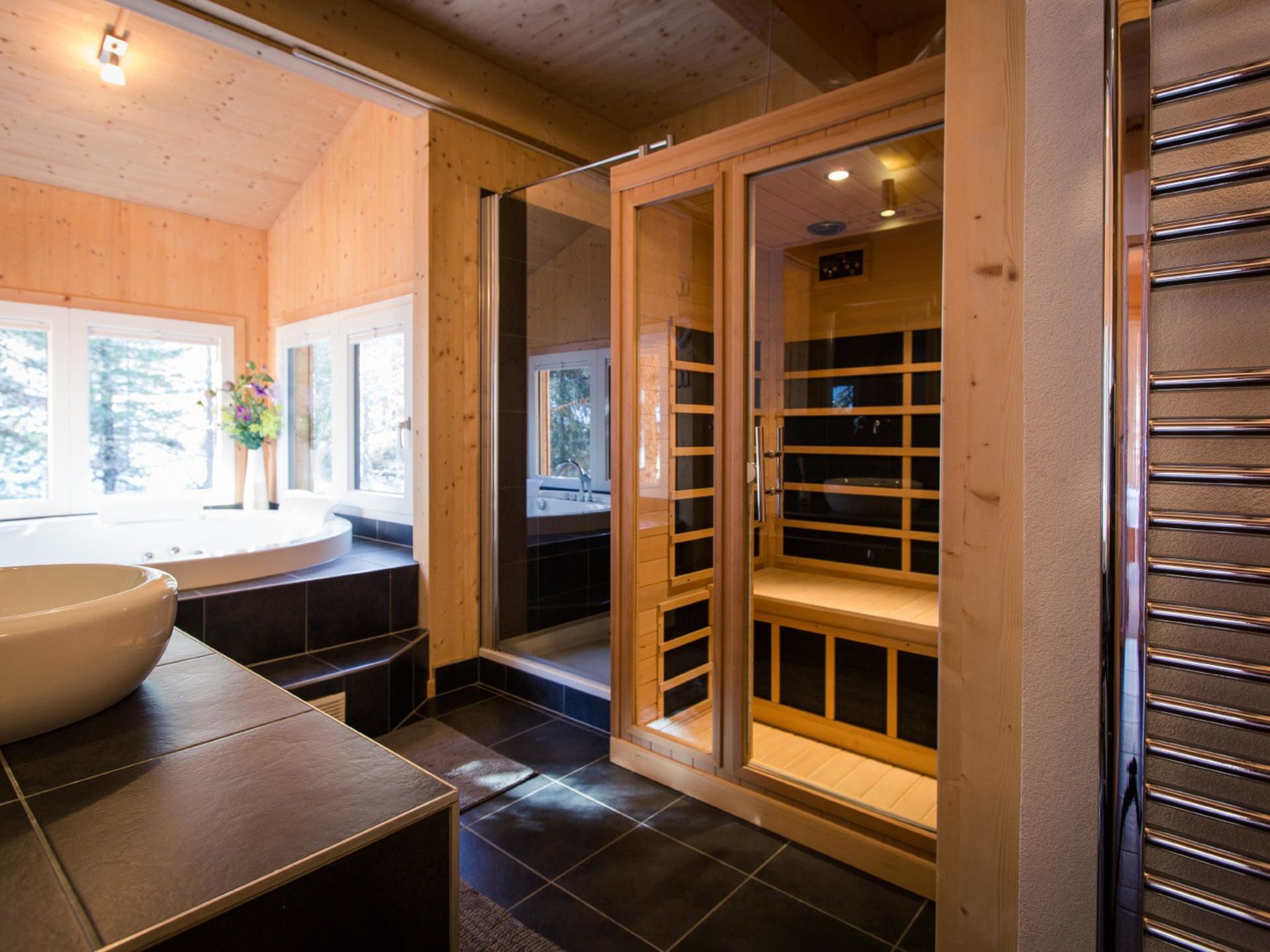 Vrijstaand chalet voor 10 personen met whirlpool en IR-sauna op de Turracher Höhe - foto 11