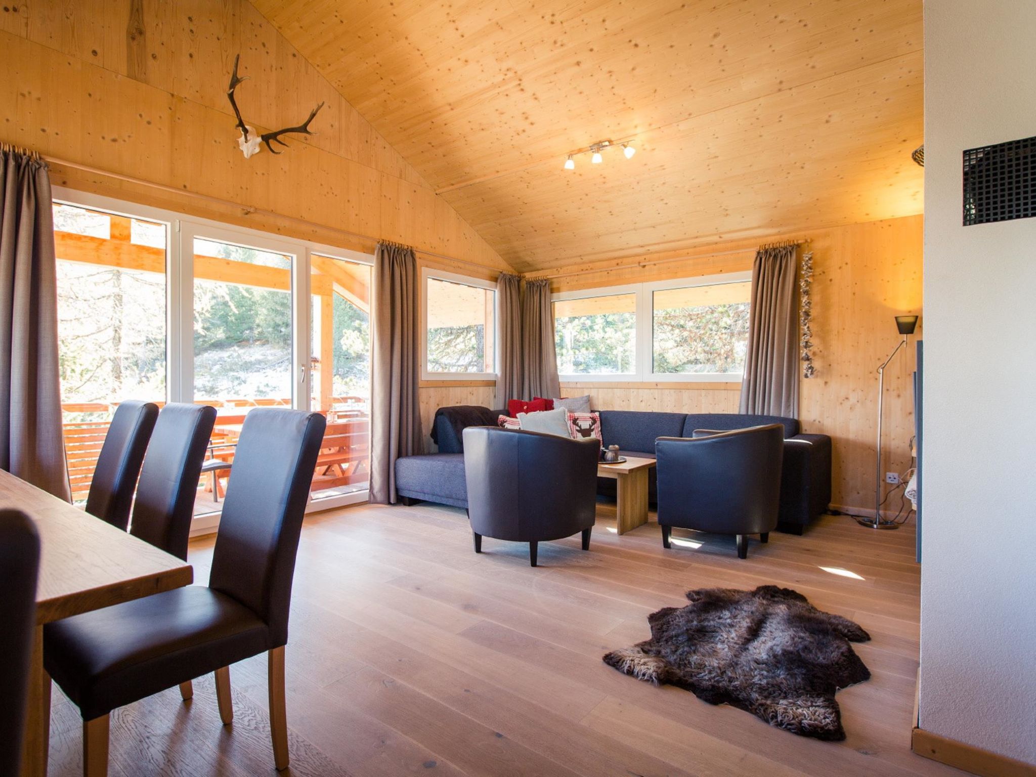 Vrijstaand chalet voor 10 personen met whirlpool en IR-sauna op de Turracher Höhe - foto 3