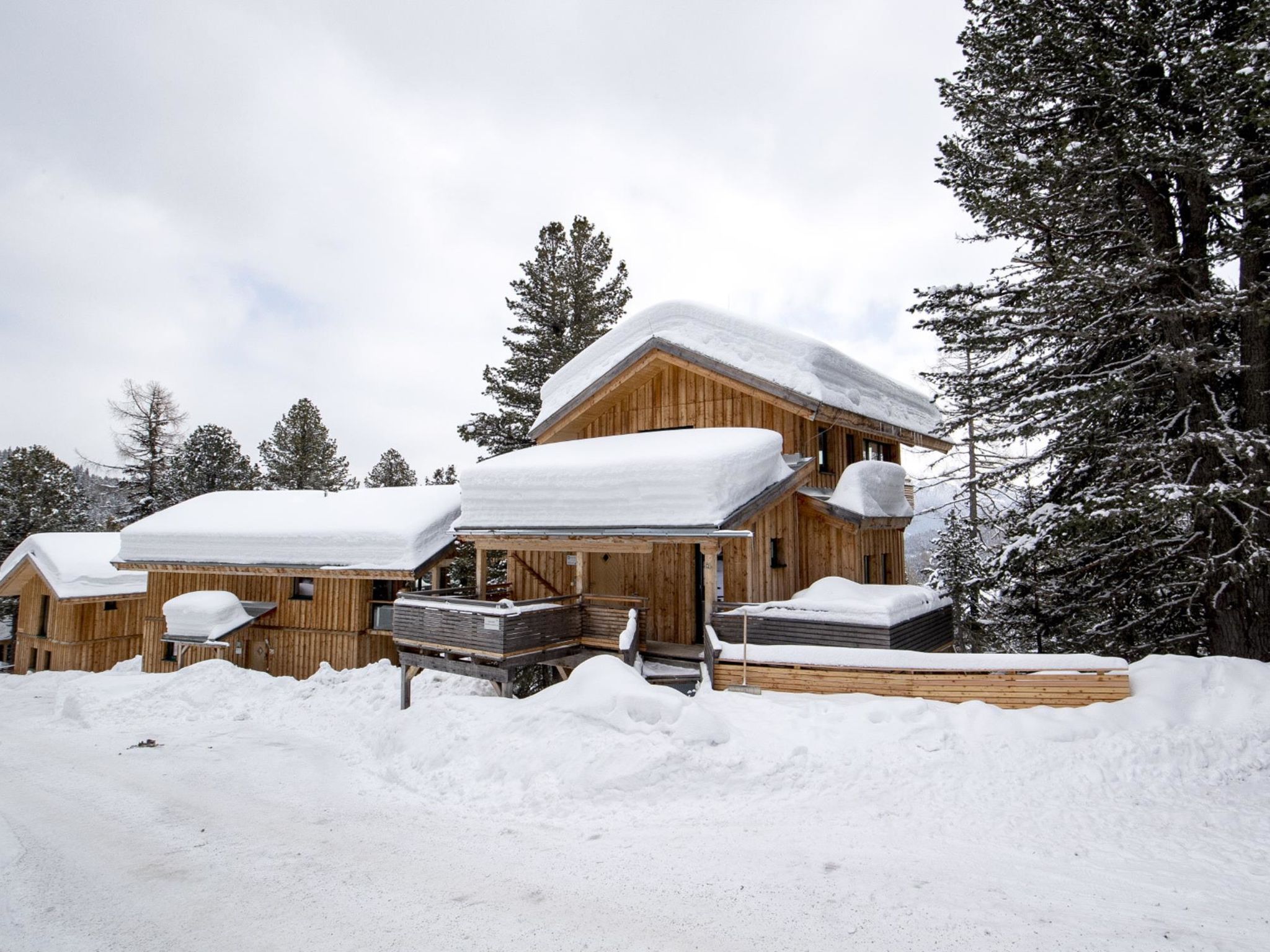 Ruim chalet voor 10 personen met infraroodsauna en whirlpool aan de Turracher Höhe - foto 10