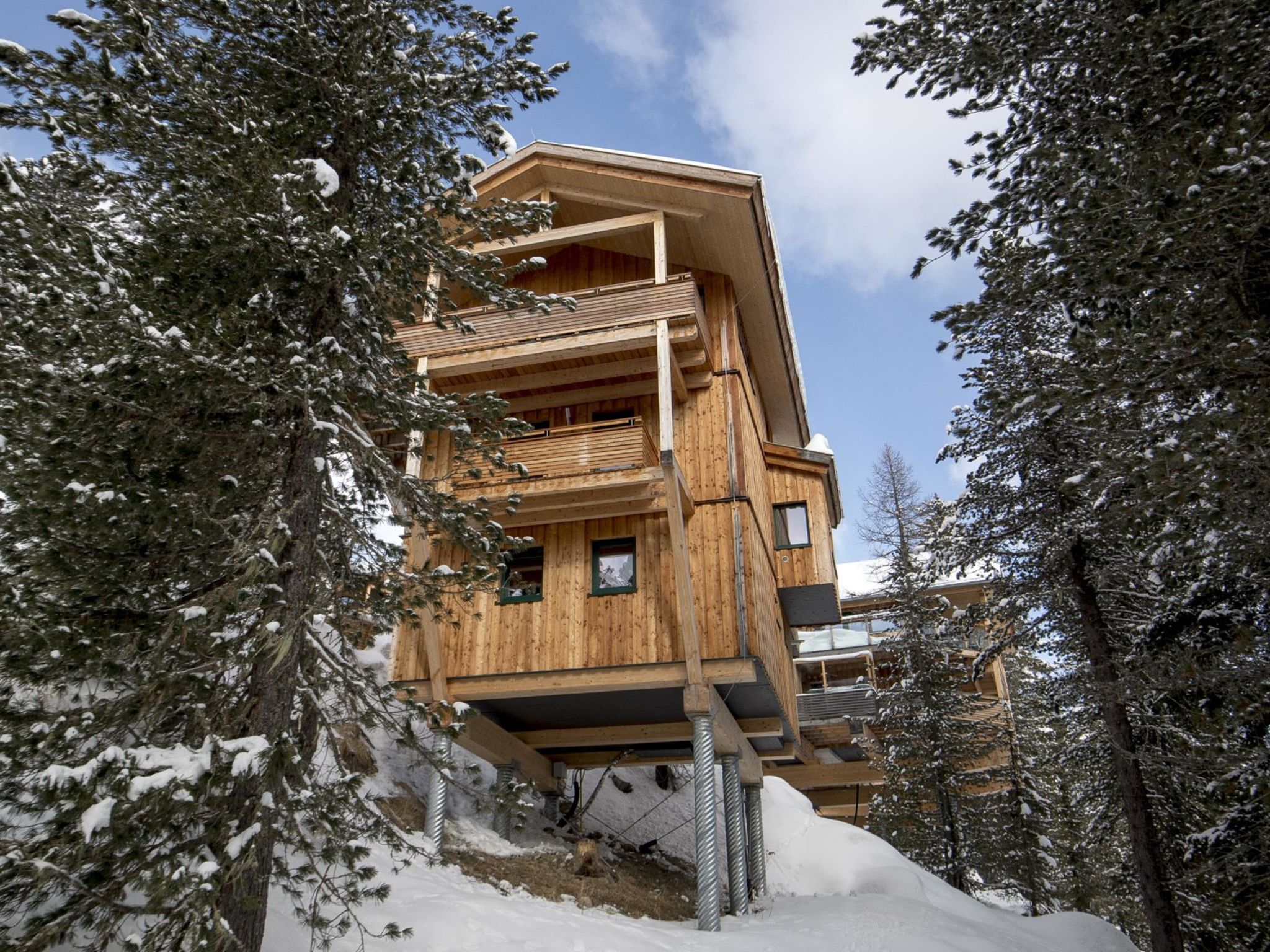 Ruim chalet voor 10 met infraroodsauna en whirlpool aan de Turracher Höhe - foto 10