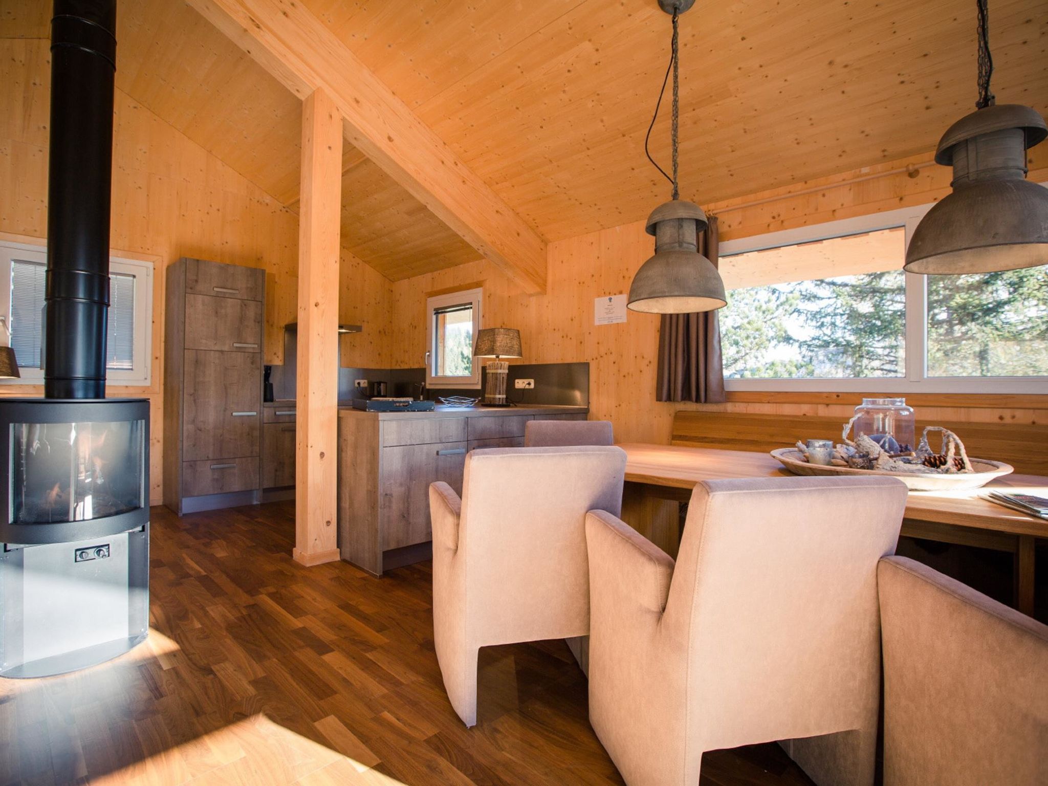 Ruim chalet voor 10 met infraroodsauna en whirlpool aan de Turracher Höhe - foto 13