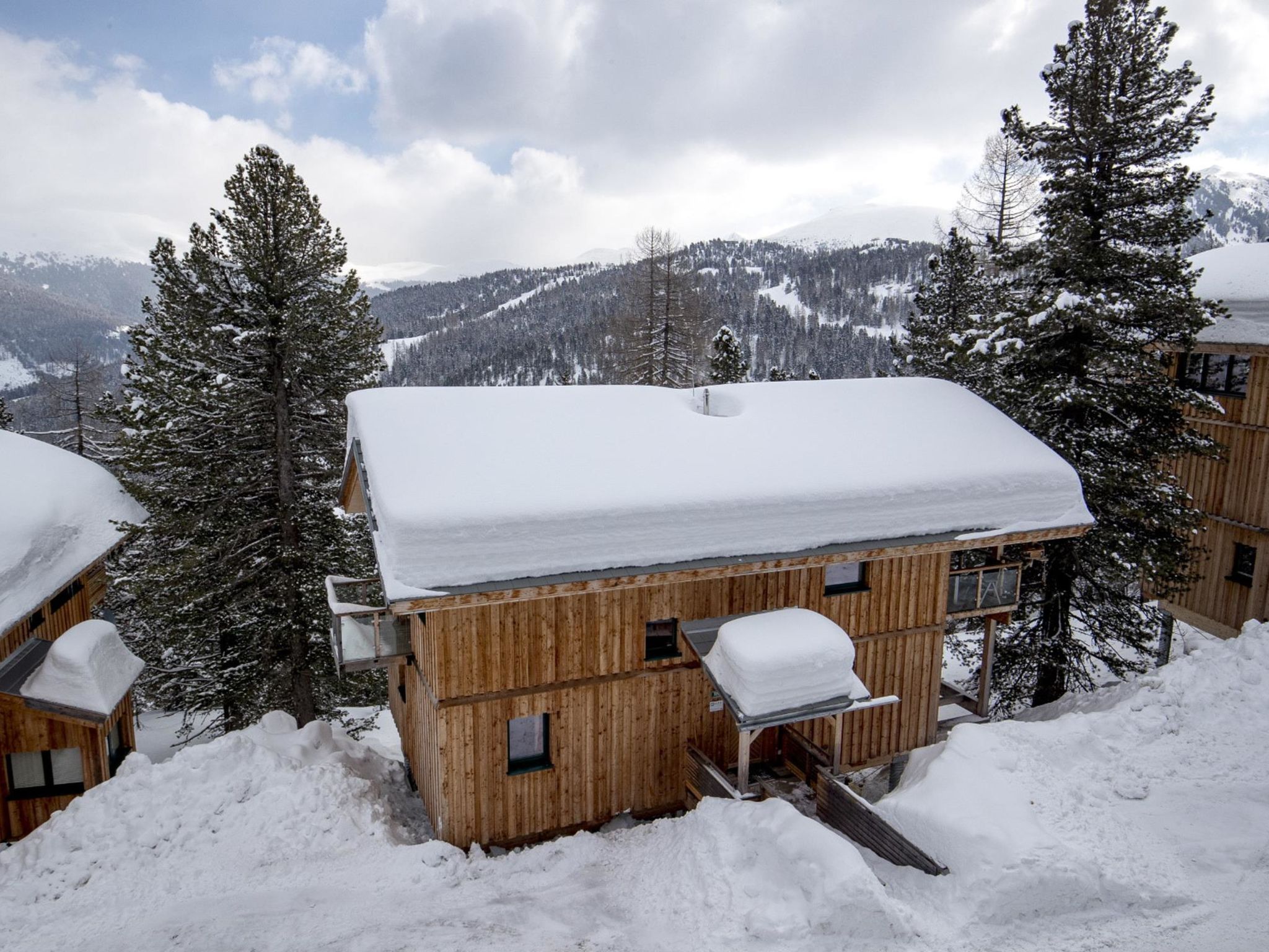 Ruim chalet voor 12 personen met infraroodsauna en whirlpool aan de Turracher Höhe - foto 9