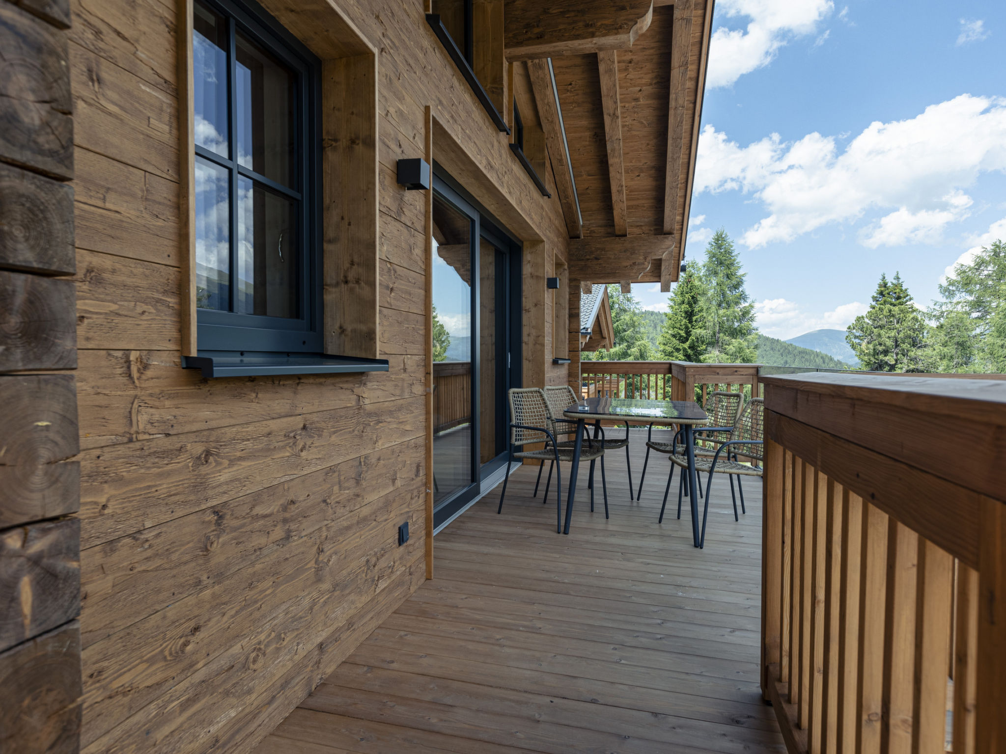 Superior chalet met sauna op 1700m in Turracher Höhe voor 8 personen - foto 2