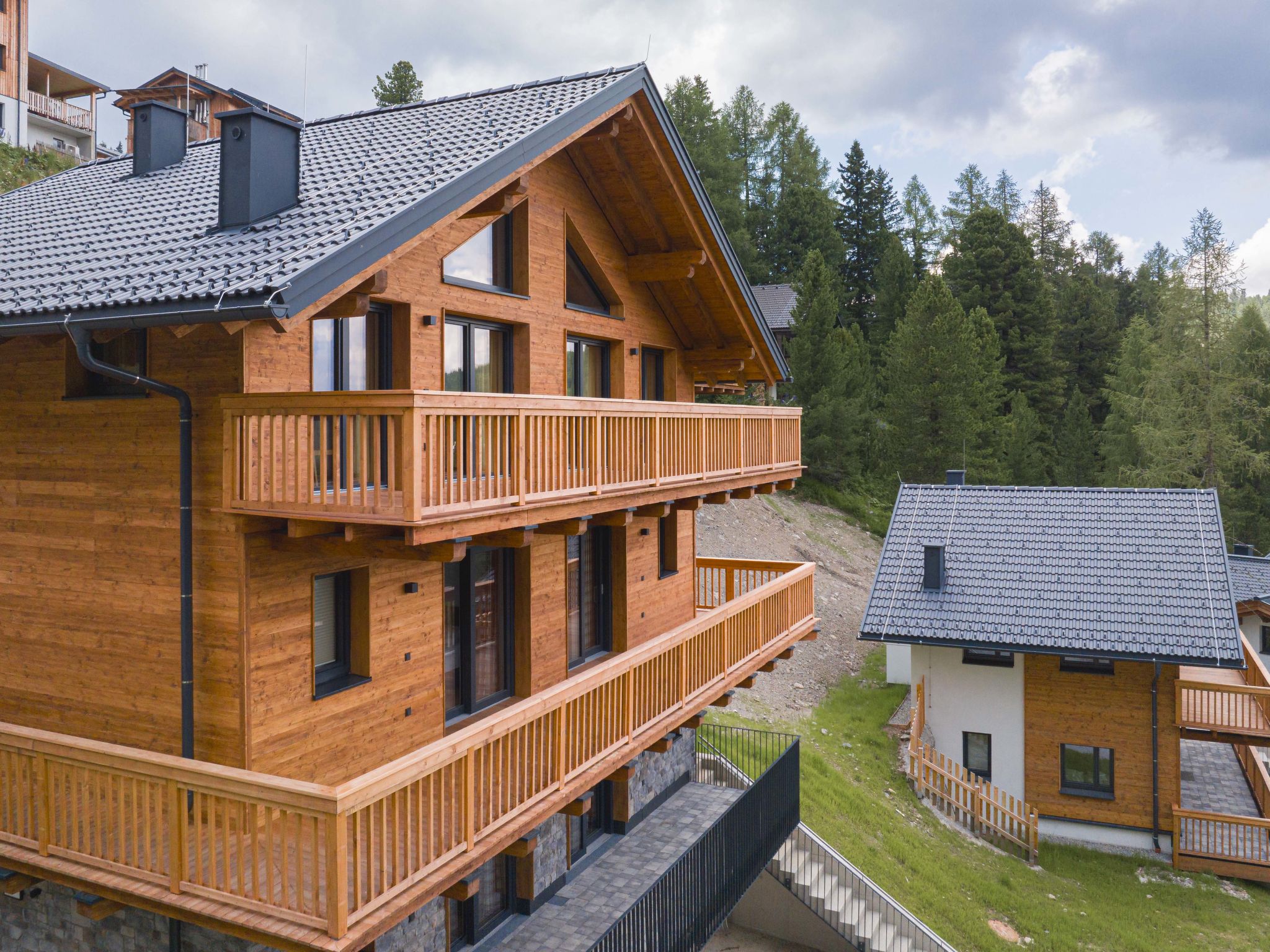 Ruim chalet voor 8 met sauna, direct aan de skipiste van Turracher Höhe - foto 8