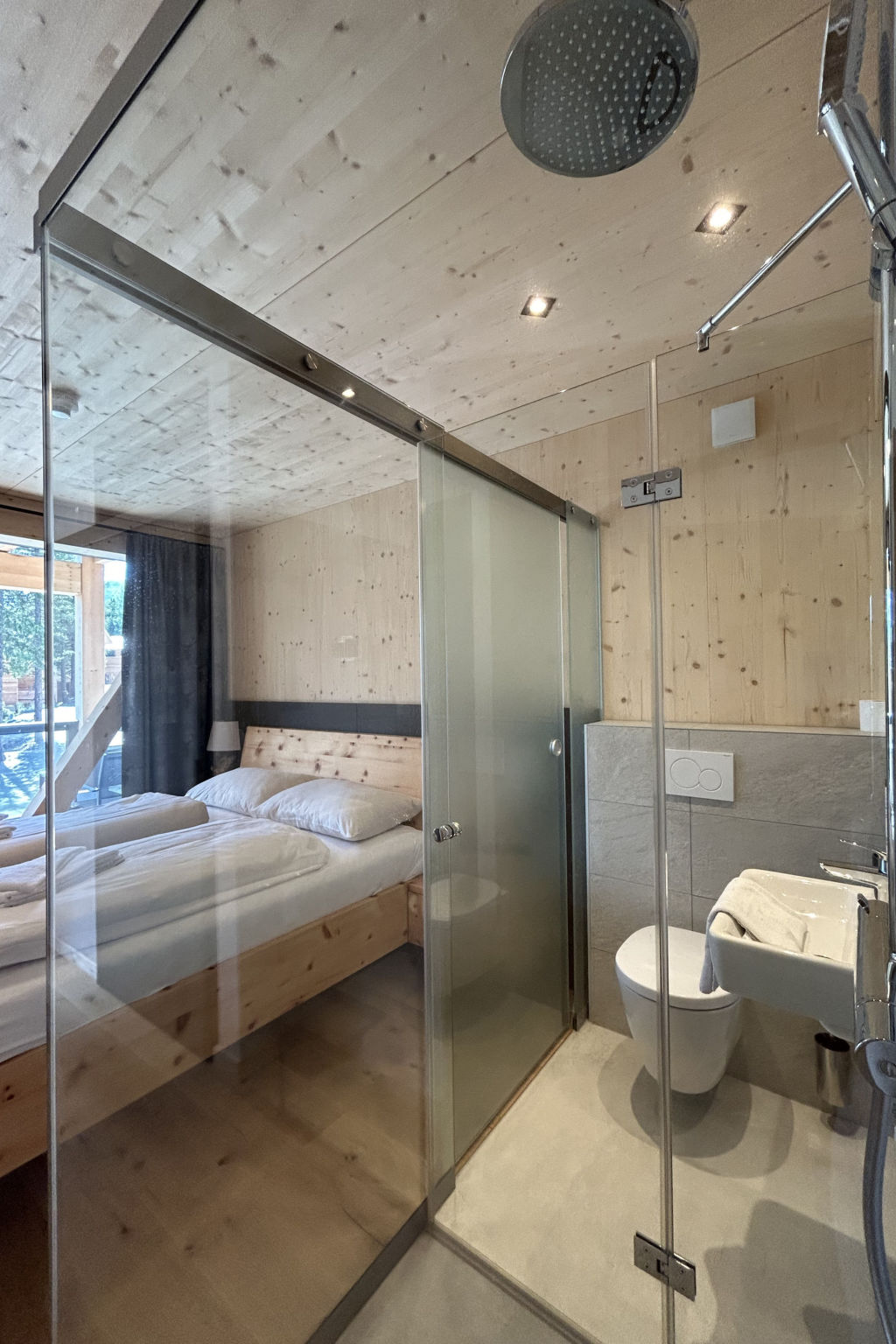 02_Nth011_Sup Chalet mit Sauna und Hot Tub 2 Etage - Binnen
