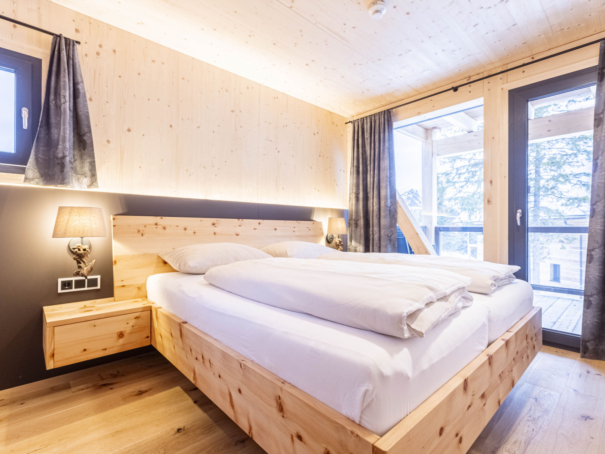 02_Nth011_Sup Chalet mit Sauna und Hot Tub 2 Etage - Binnen