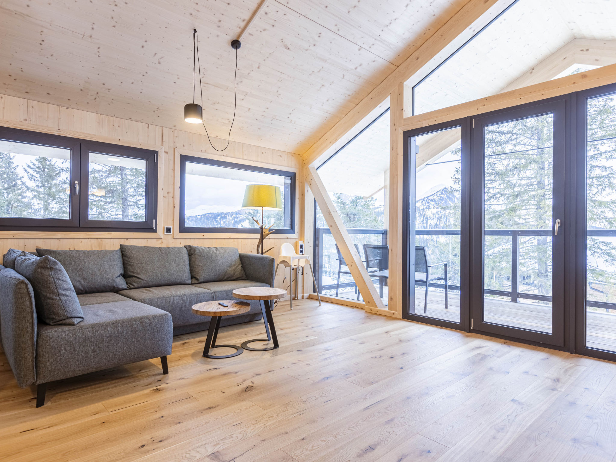 02_Nth011_Sup Chalet mit Sauna und Hot Tub 2 Etage - Binnen