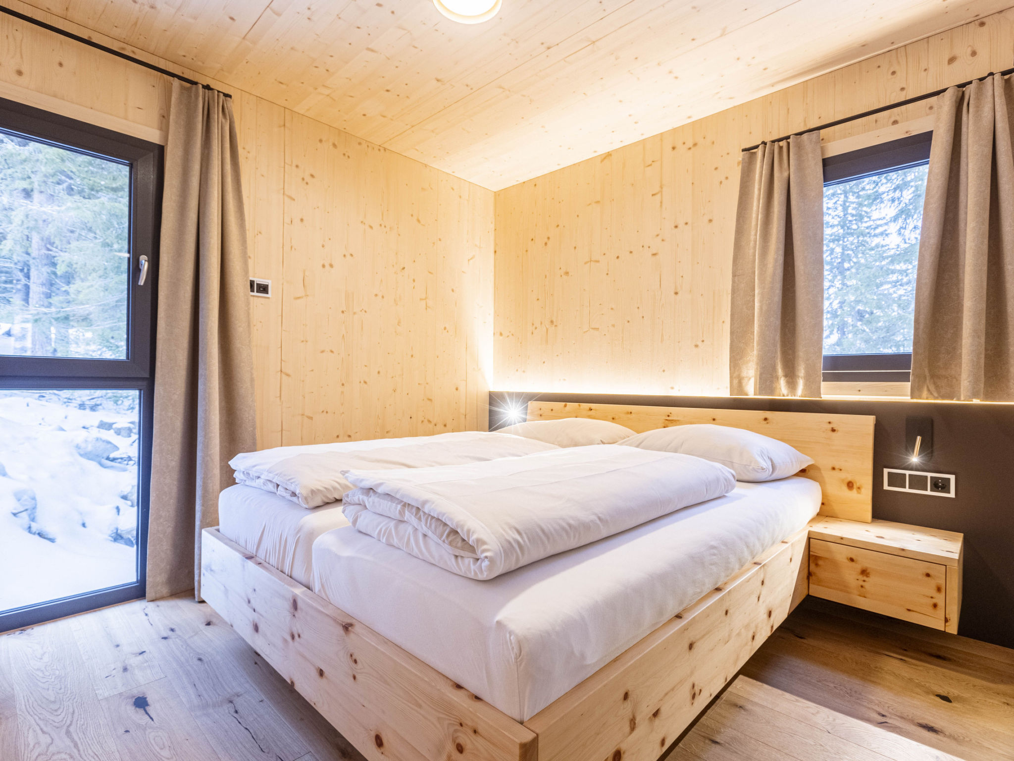 02_Nth011_Sup Chalet mit Sauna und Hot Tub 2 Etage - Binnen