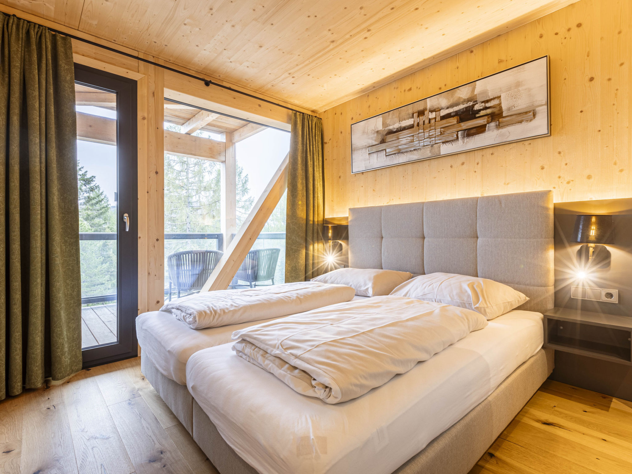 02_NTH003_Sup Chalet mit Sauna und Hot Tub 3 Etage - Binnen