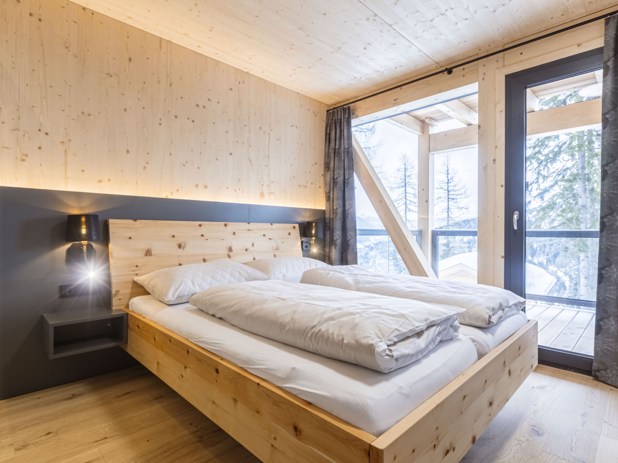 02_NTH020_Sup Chalet mit Sauna und Hot Tub 2 Etage - Inside