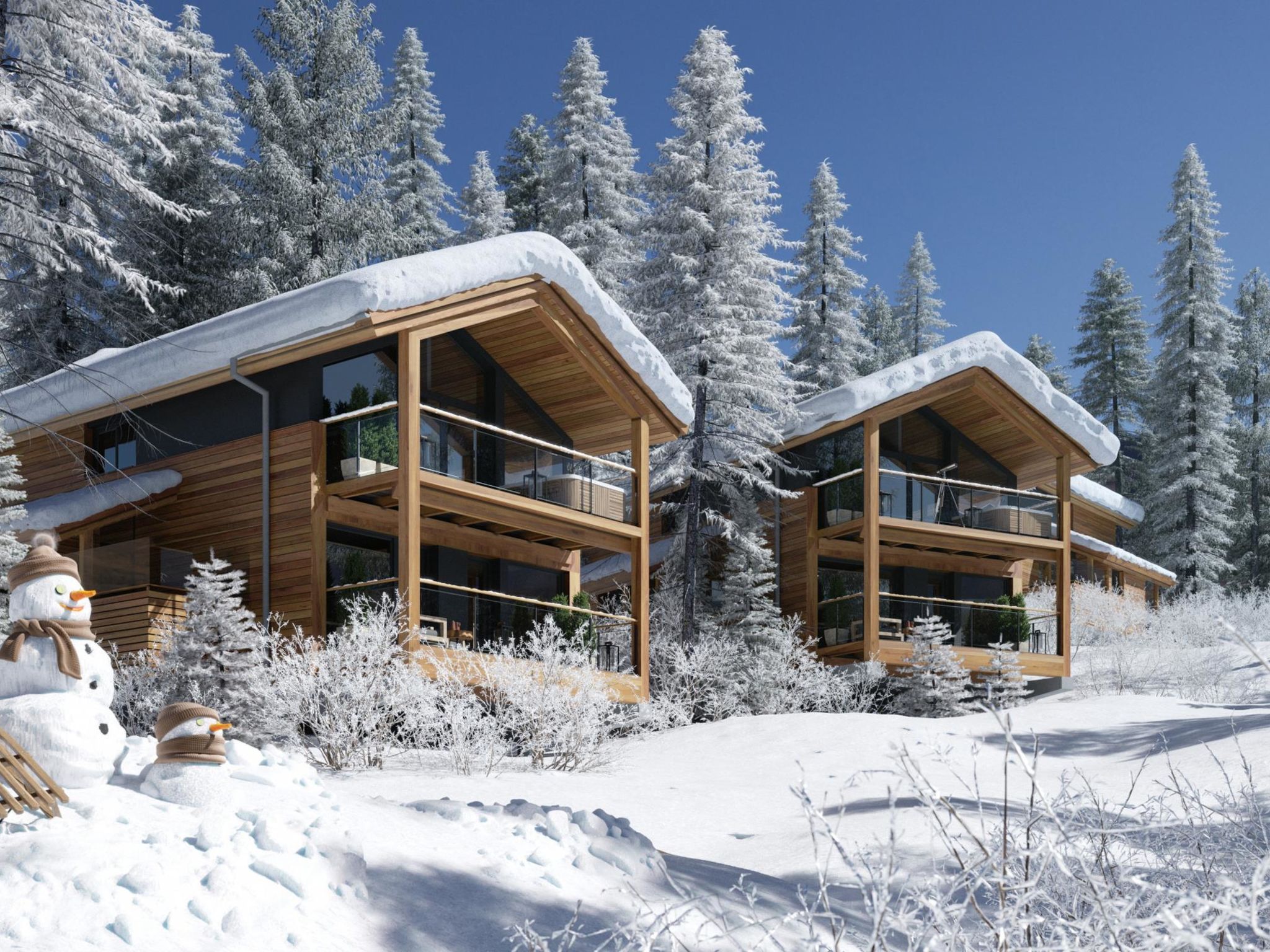 Superior chalet #22 met sauna en hottub aan de piste van Turracher Höhe - foto 16