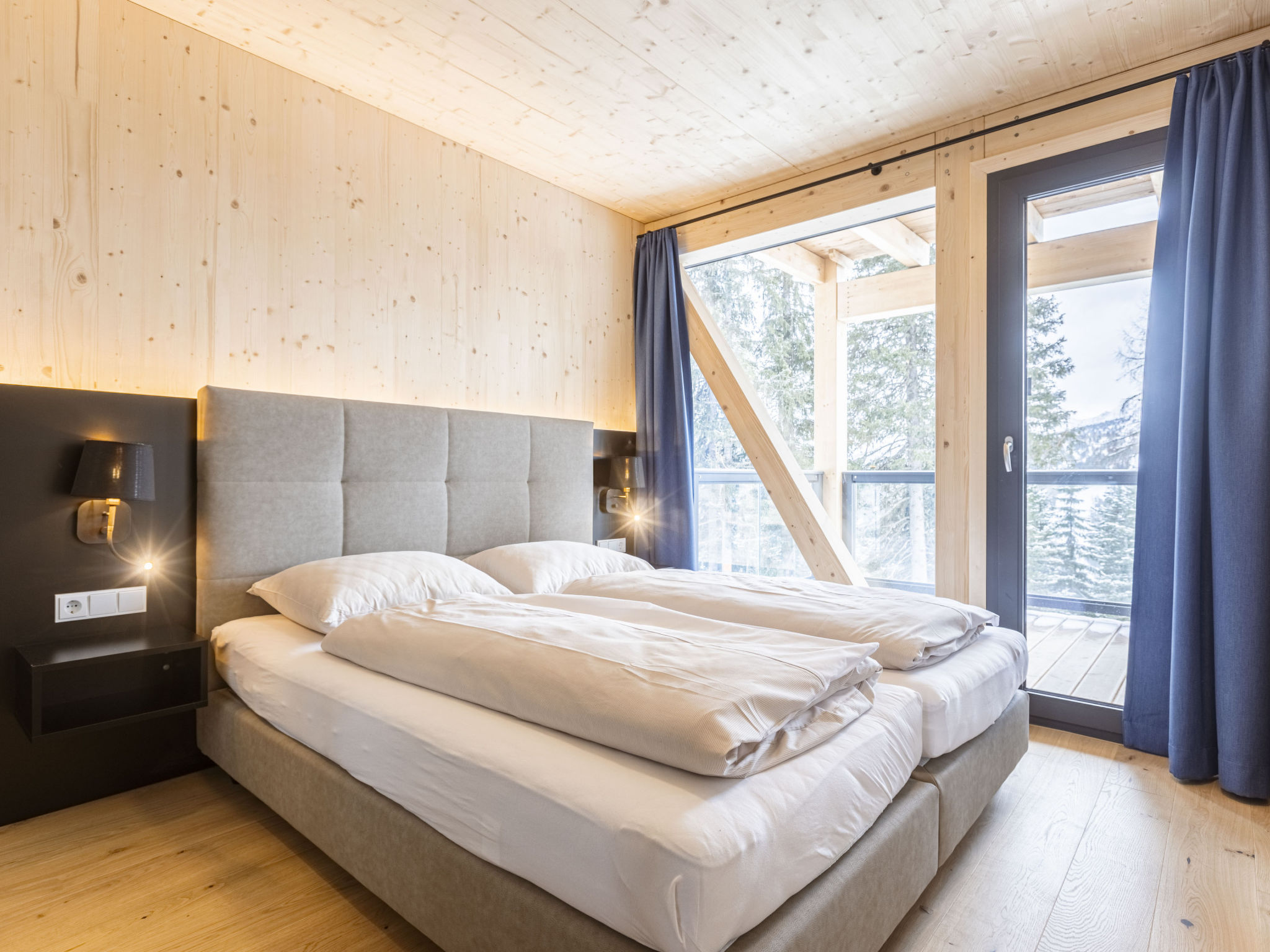 Maison 02_NTH028_Sup Chalet mit Sauna und Hot Tub 2 Etage – Chambre, photo 2 sur 39