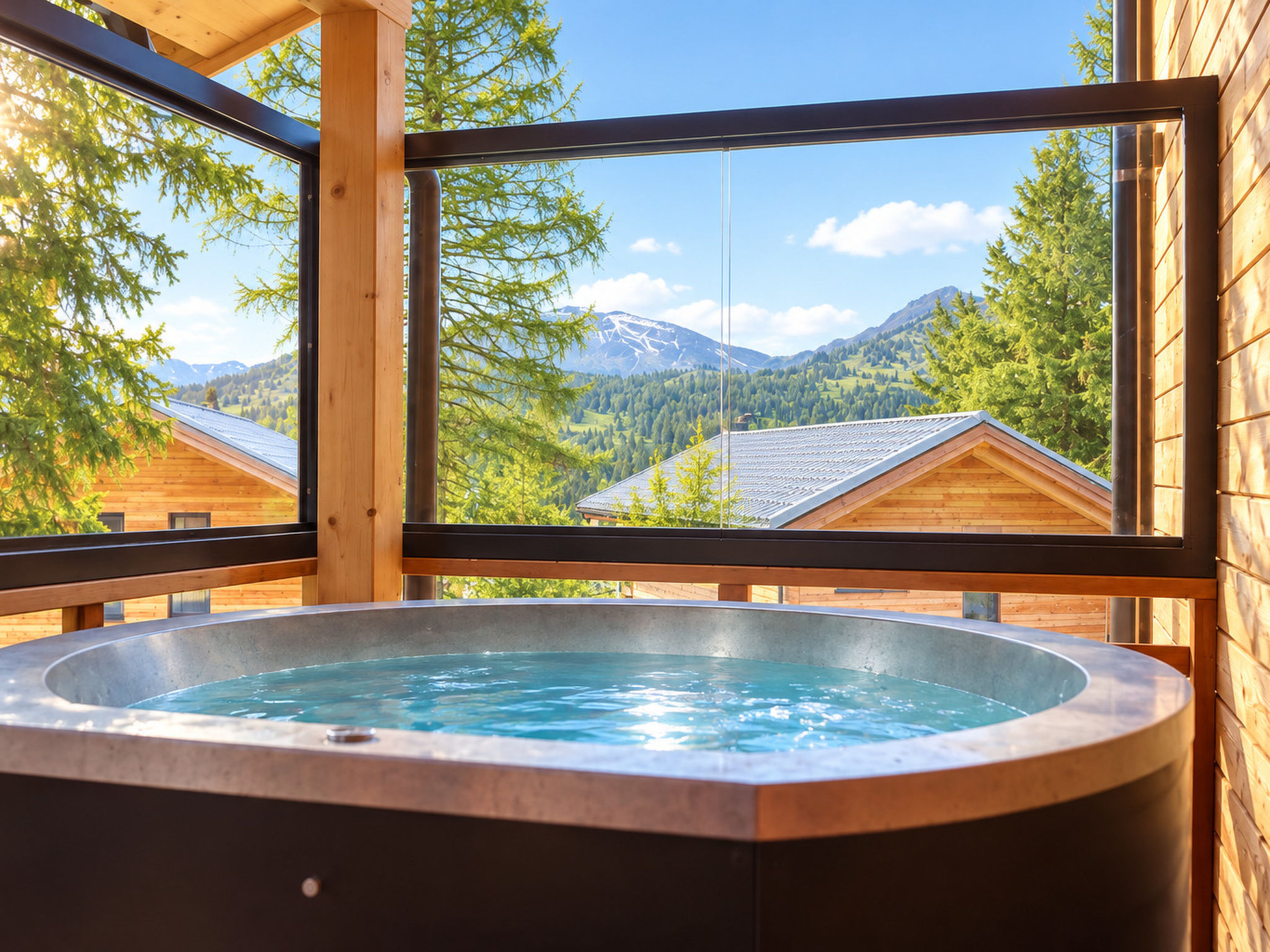 Maison 02_NTH028_Sup Chalet mit Sauna und Hot Tub 2 Etage – Extérieur de la maison, photo 16 sur 39